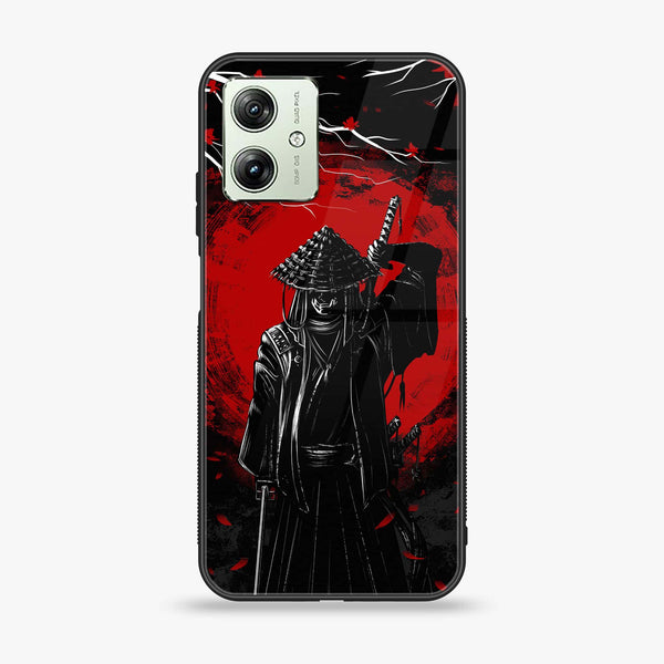 Motorola Moto G54 - Ninja Design 6- Premium Printed Glass soft Bumper shock Proof Case CS-45277