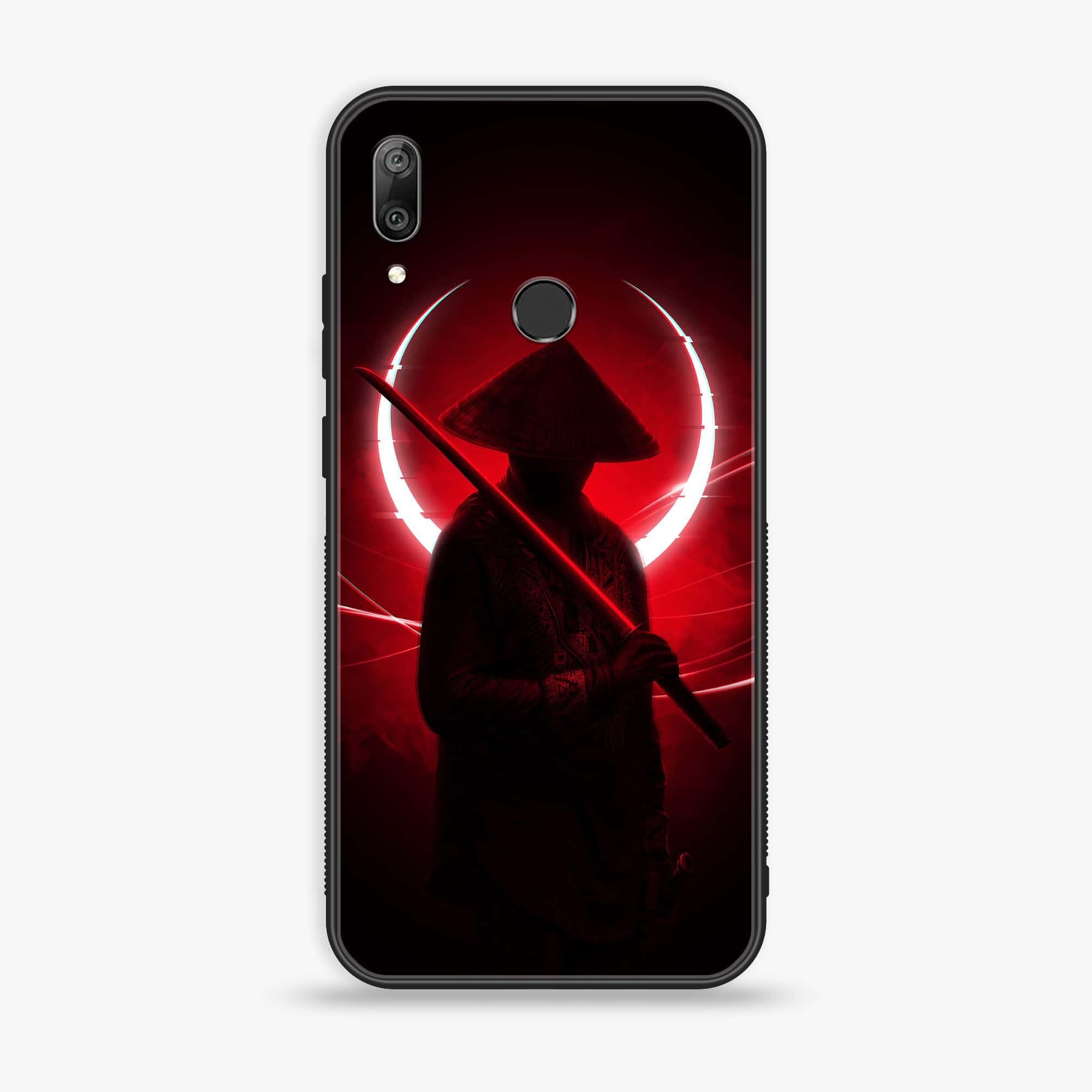 Huawei Y7 Prime (2019) - Ninja Series - Premium Printed Glass soft Bumper shock Proof Case