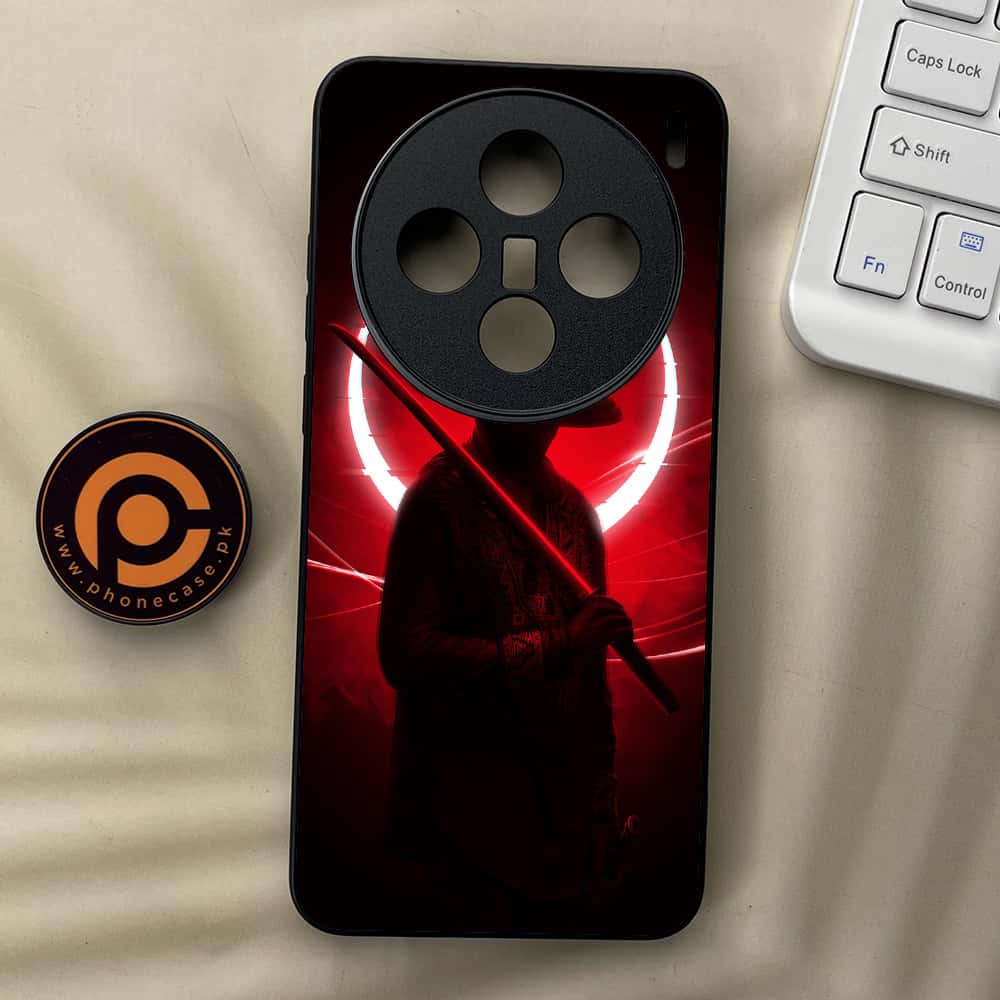 Vivo X200 - Ninja Series - Premium Metal  Printed soft Bumper shock Proof Case