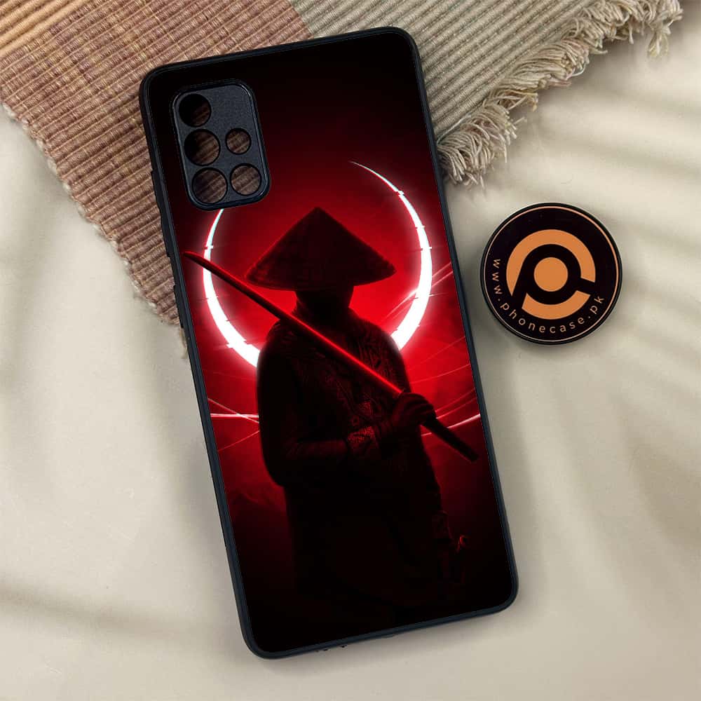 Samsung Galaxy A71 -  Ninja Series - Premium Metal Printed soft Bumper shock Proof Case