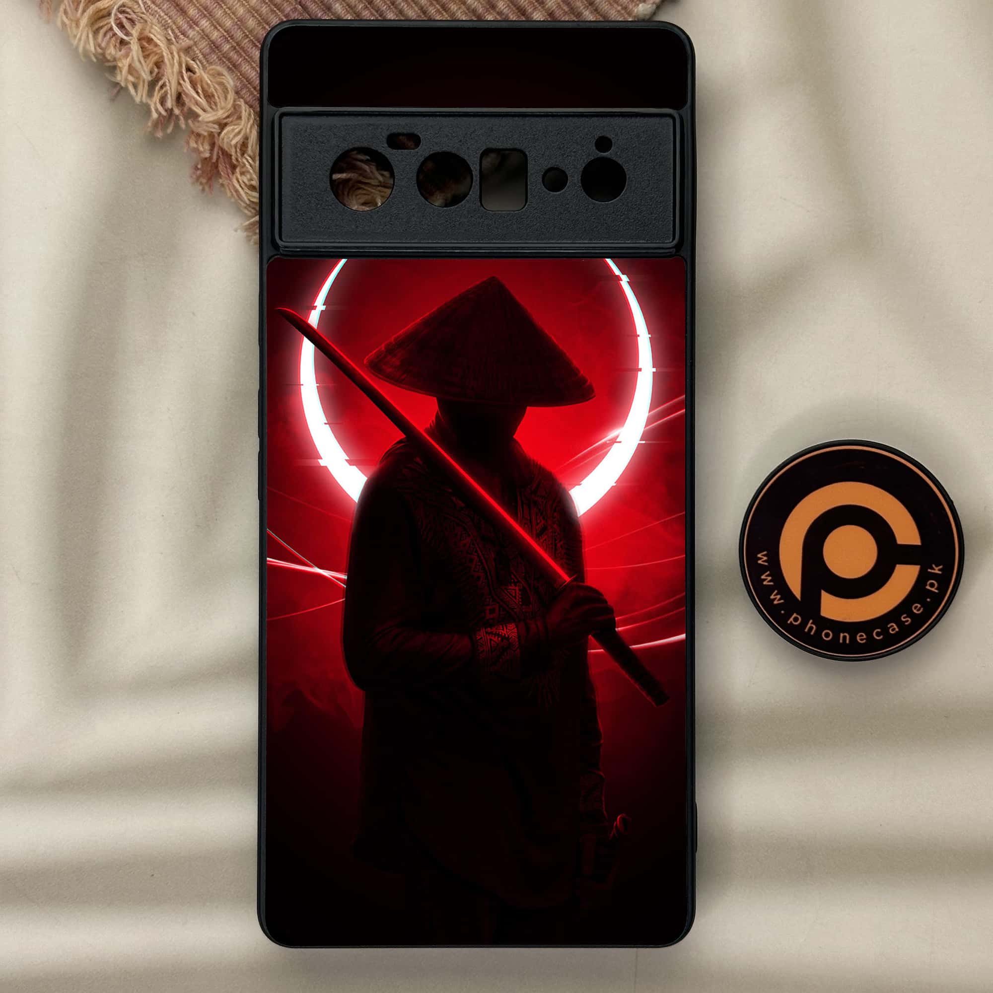 Google Pixel 6 Pro-Ninja Series - Premium Metal Printed soft Bumper Shock Proof Case