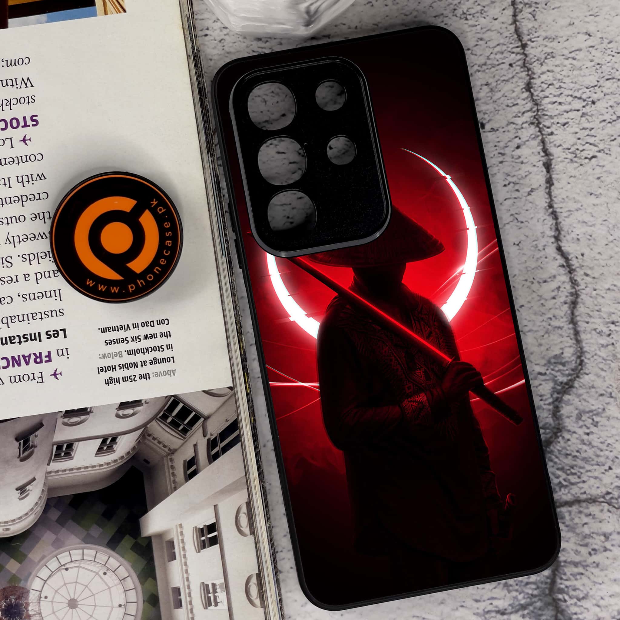 Vivo Y29 4G - Ninja Series - Premium Metal Printed soft Bumper Shock Proof Case