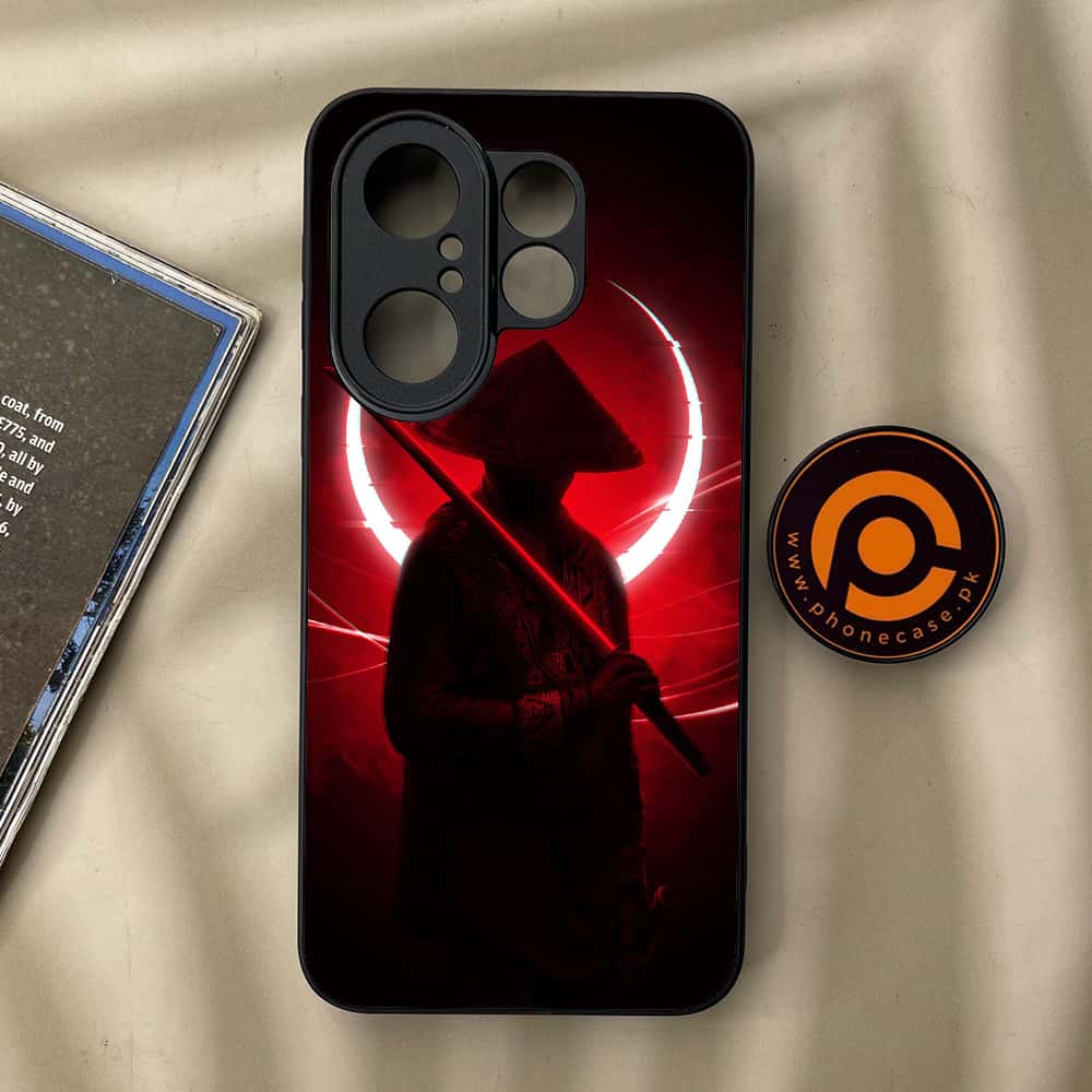 Vivo X200 FE - Ninja Series - Premium Metal Printed soft Bumper Shock Proof Case