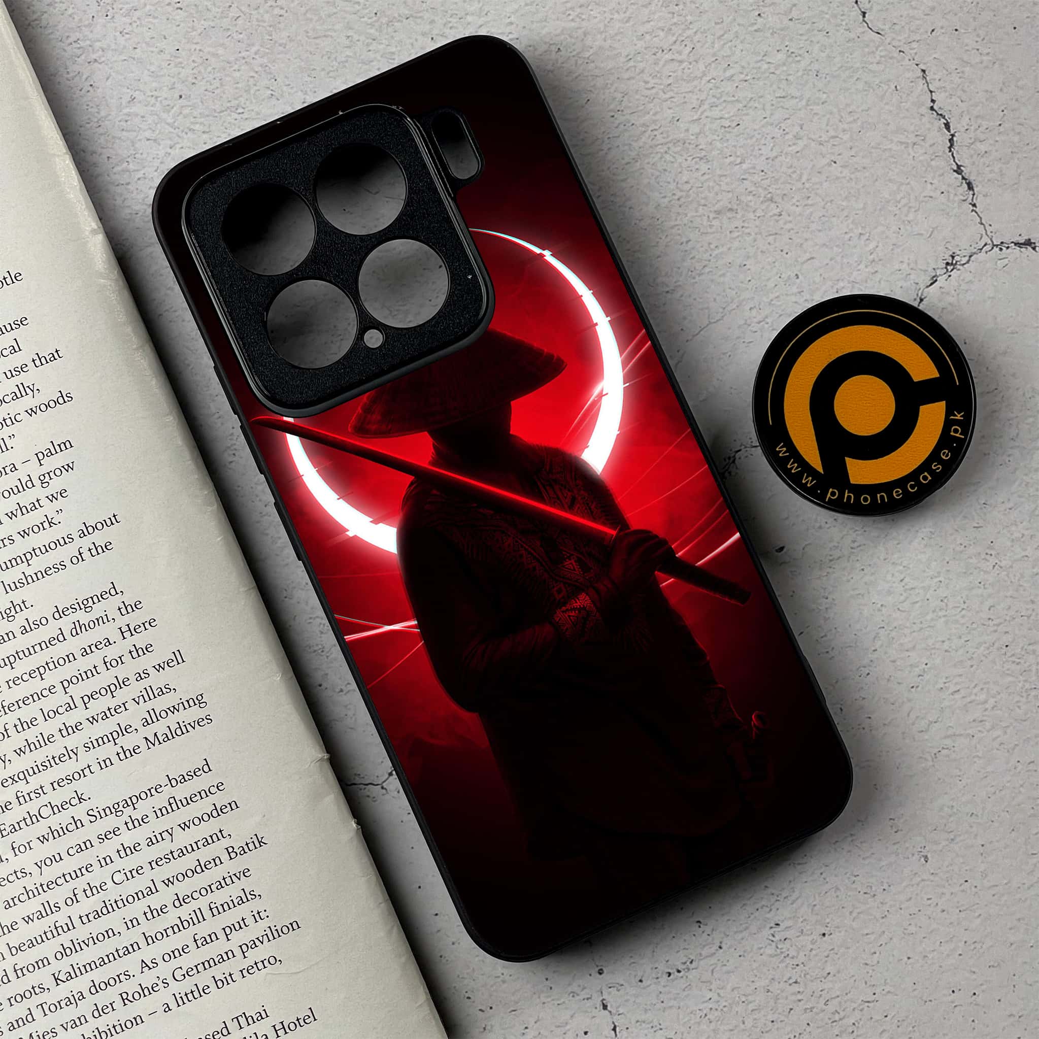 Xiaomi 15 - Ninja Series - Premium Metal Printed soft Bumper shock Proof Case