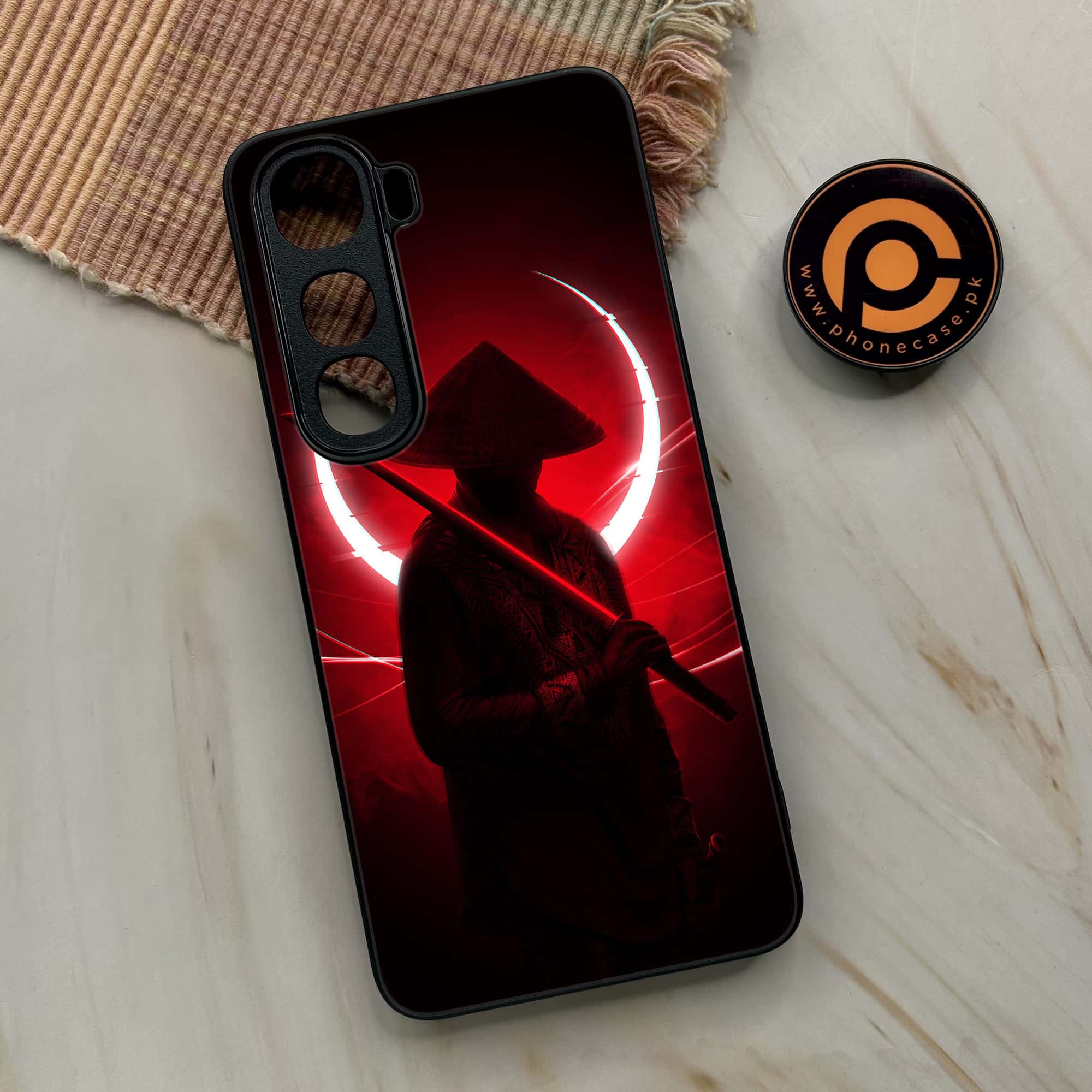 Vivo Y400 - Ninja Series - Premium Metal Printed soft Bumper shock Proof Case