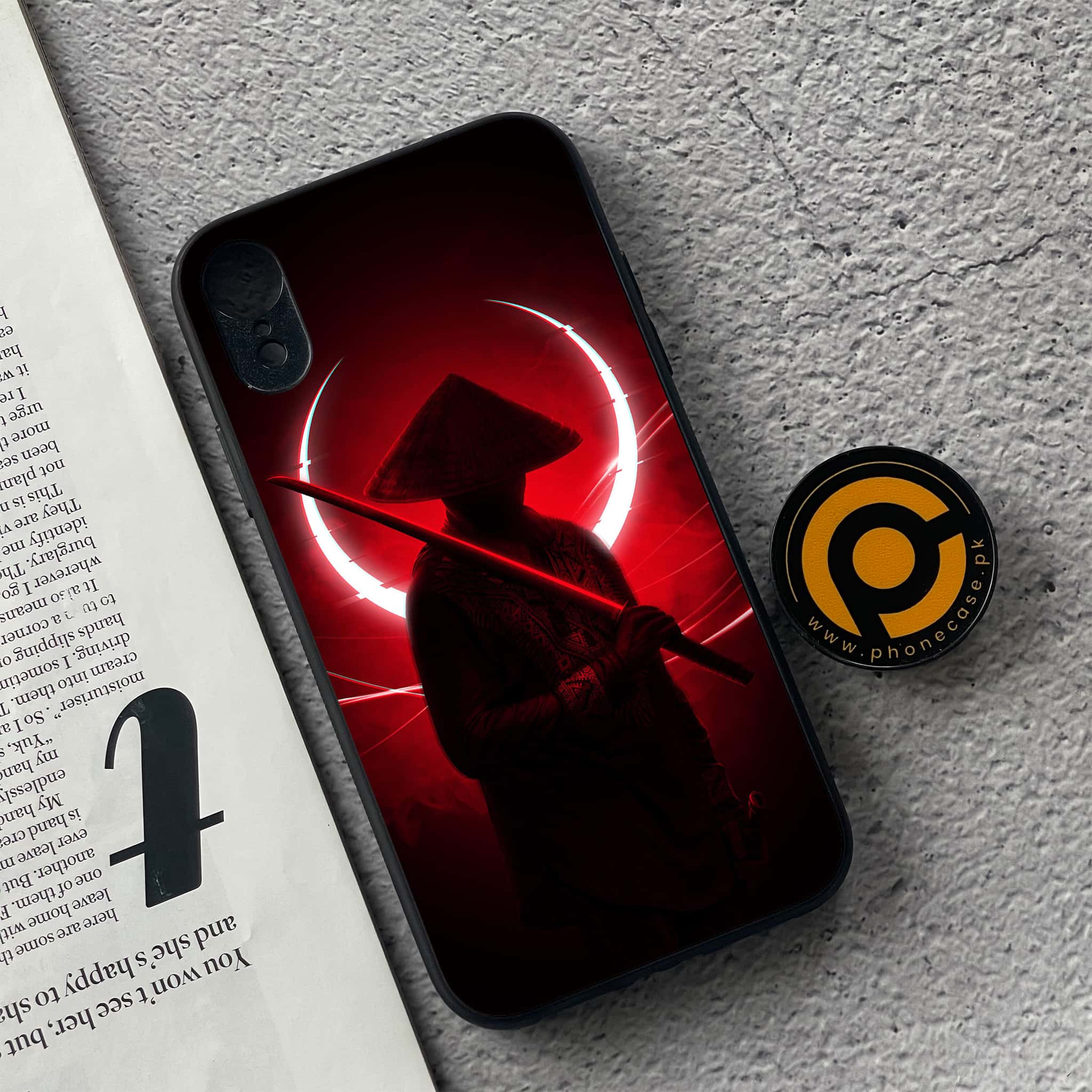 iPhone XR - Ninja  Series - Premium Metal Printed soft Bumper shock Proof Case