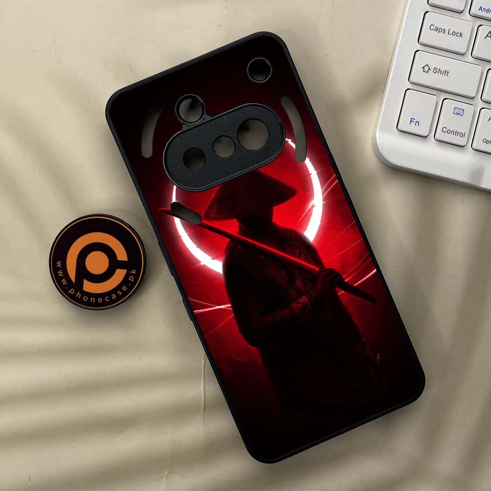 Nothing Phone 3a - Ninja Series - Premium Metal  Printed soft Bumper shock Proof Case