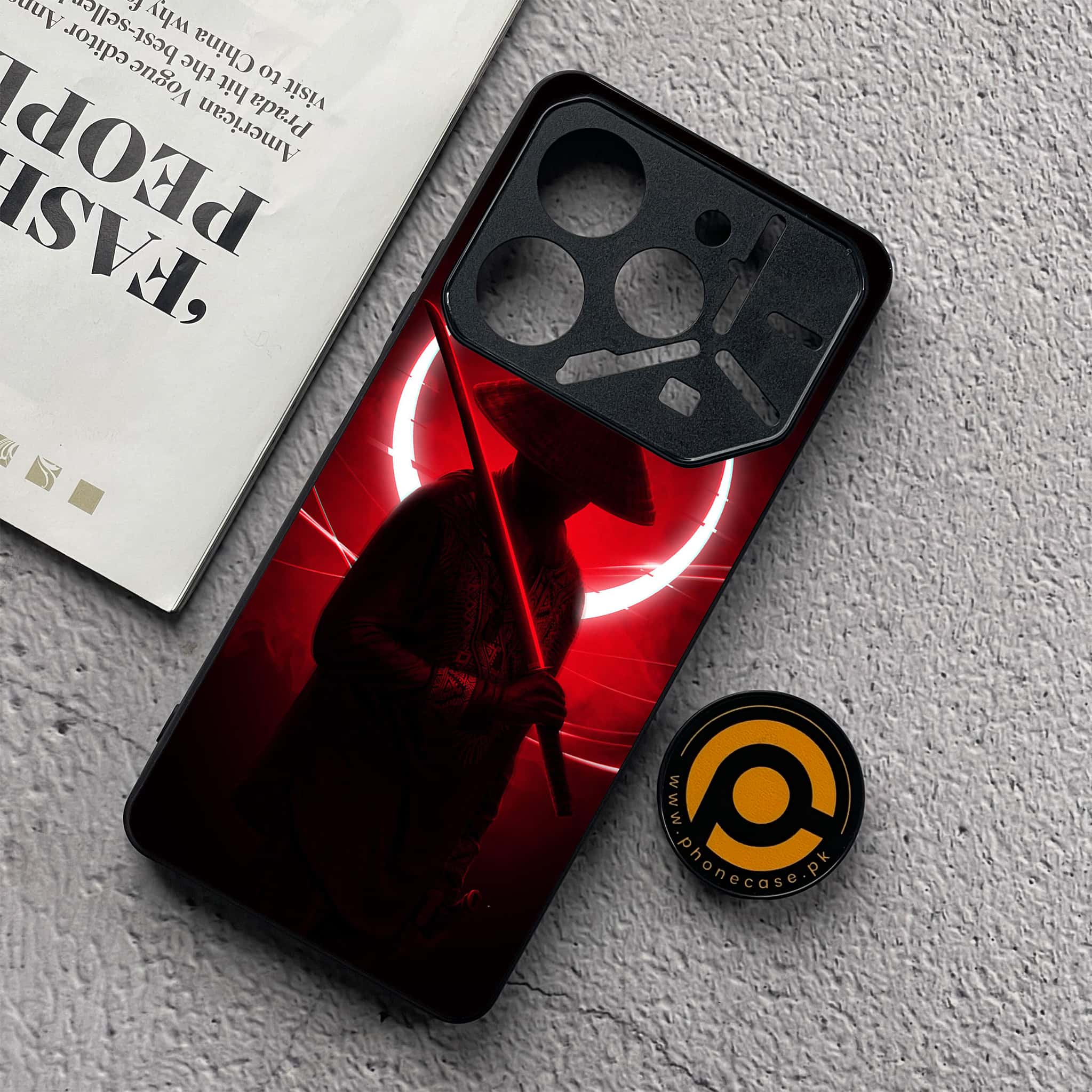 Tecno Pova 6 Neo - Ninja Series - Premium Metal  Printed soft Bumper shock Proof Case