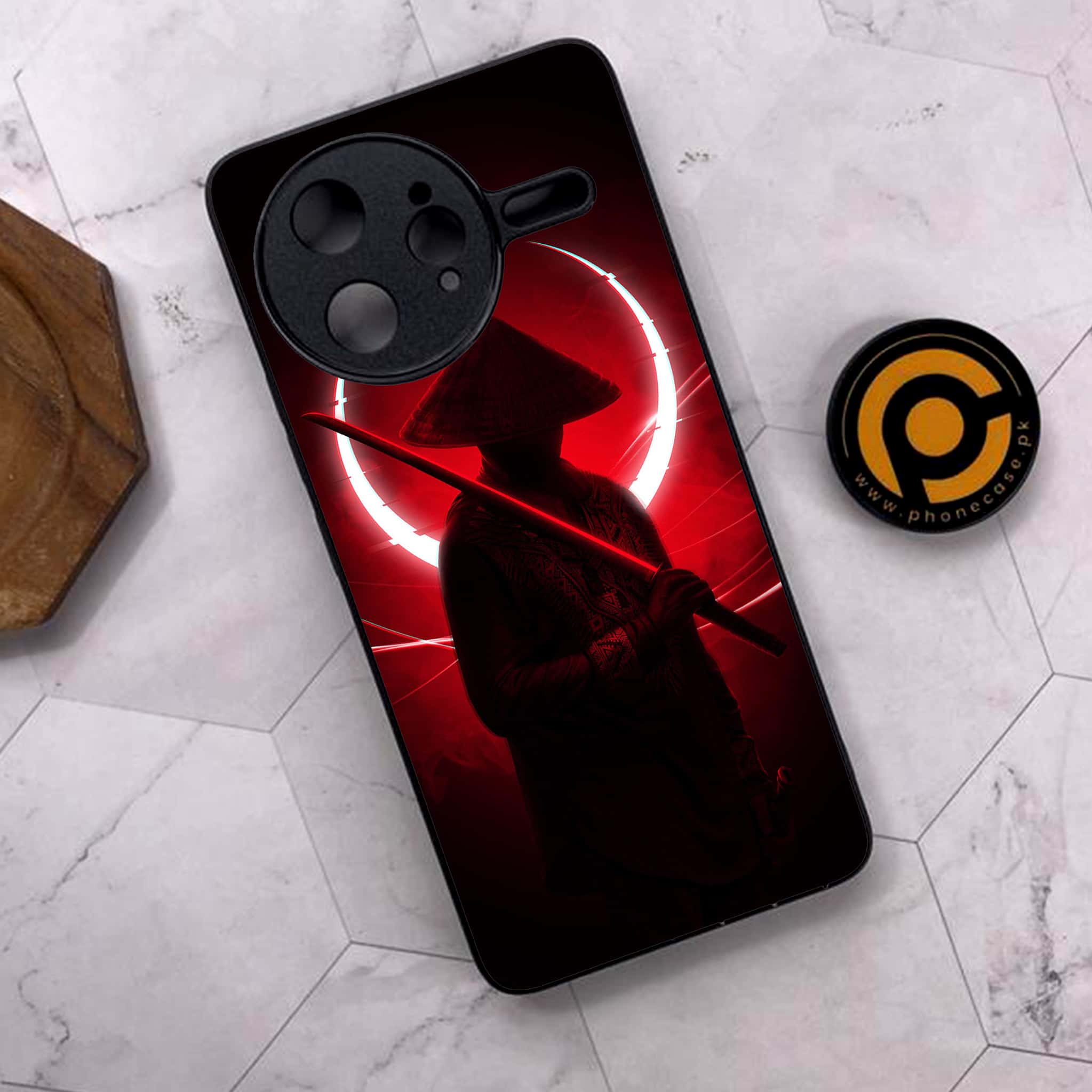 Xiaomi Poco F7 Ultra 5G - Ninja Series - Premium Metal Printed soft Bumper shock Proof Case