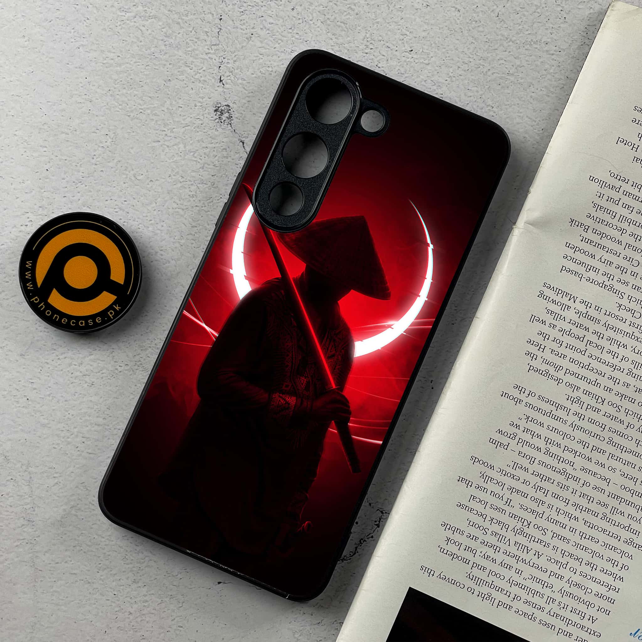 Vivo Y04 - Ninja Series - Premium Metal Printed Soft Bumper Shockproof Case