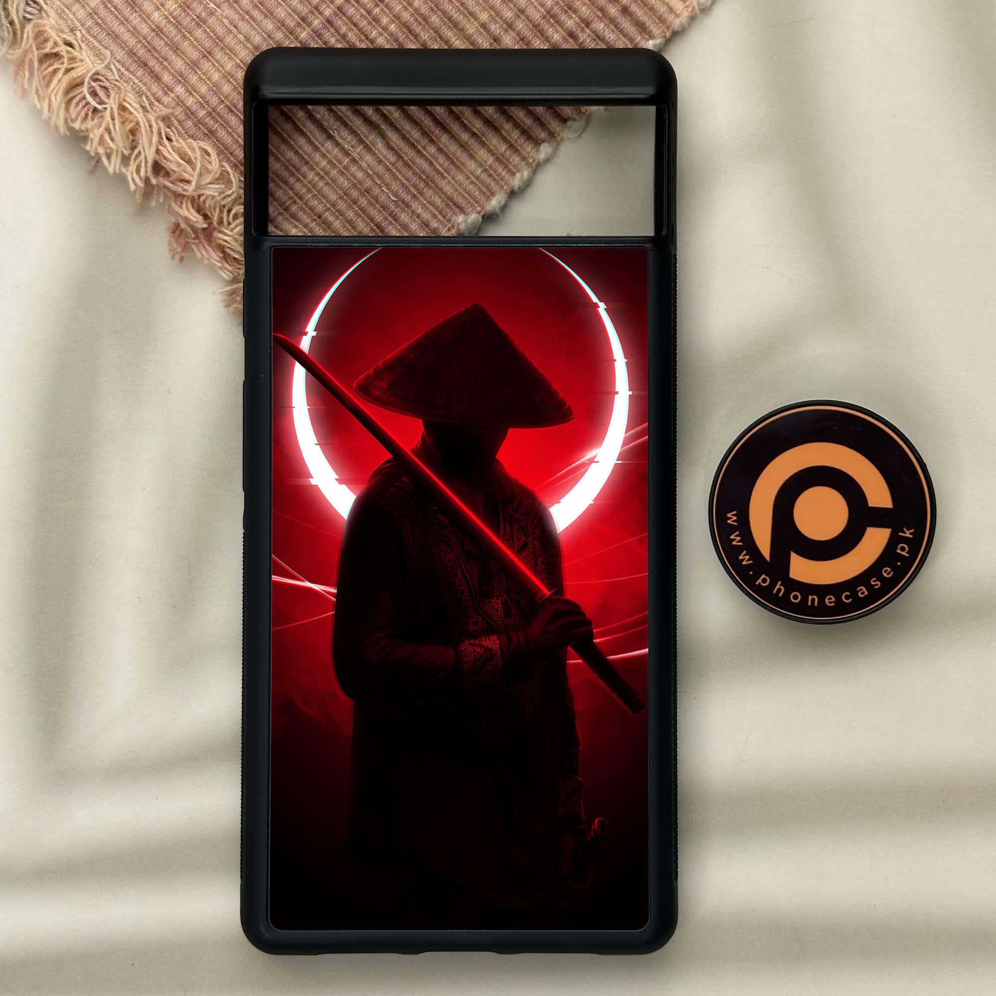 Google Pixel 6 - Ninja Series - Premium Metal Printed soft Bumper Shock Proof Case