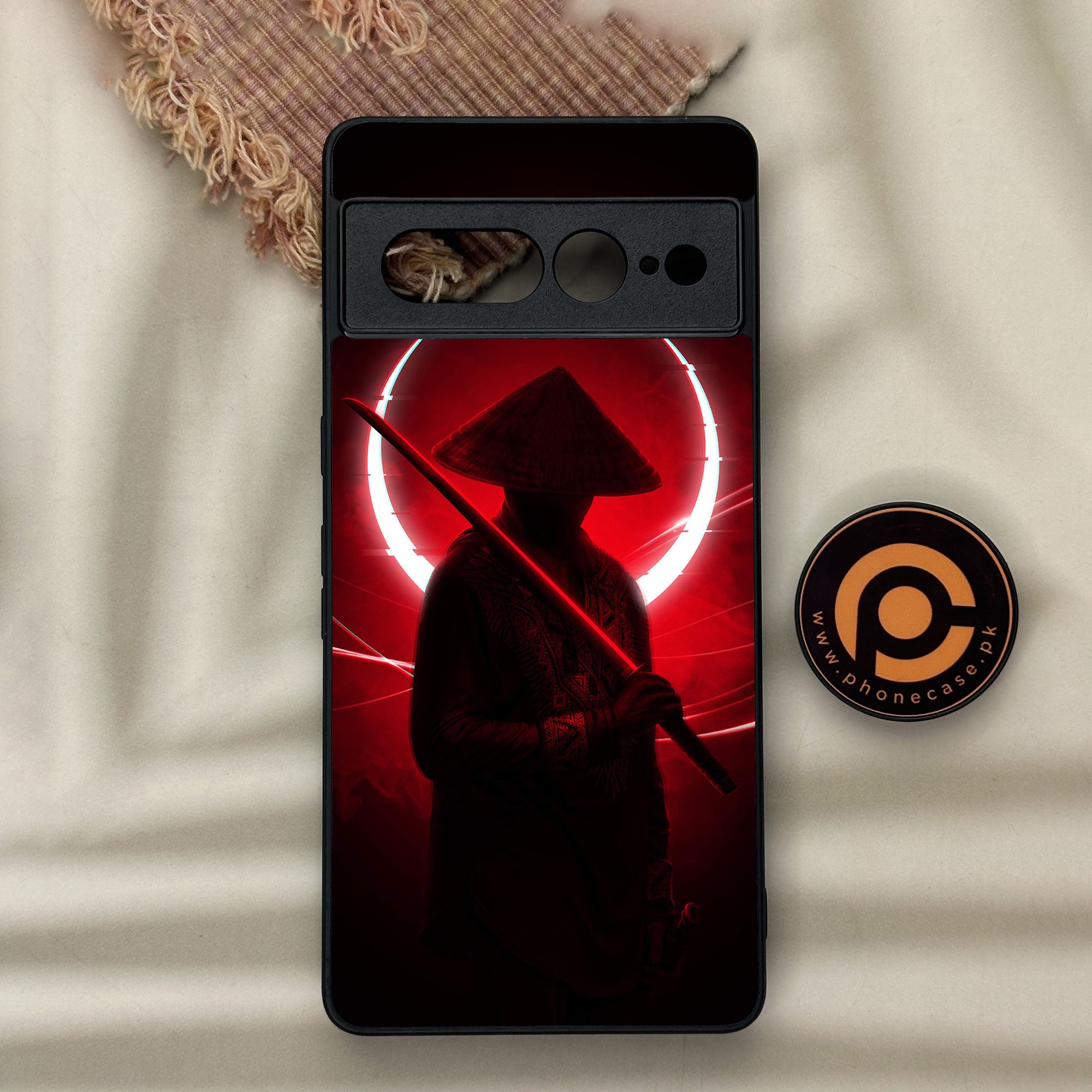 Google Pixel 7 Pro - Ninja Series - Premium Metal Printed soft Bumper Shock Proof Case