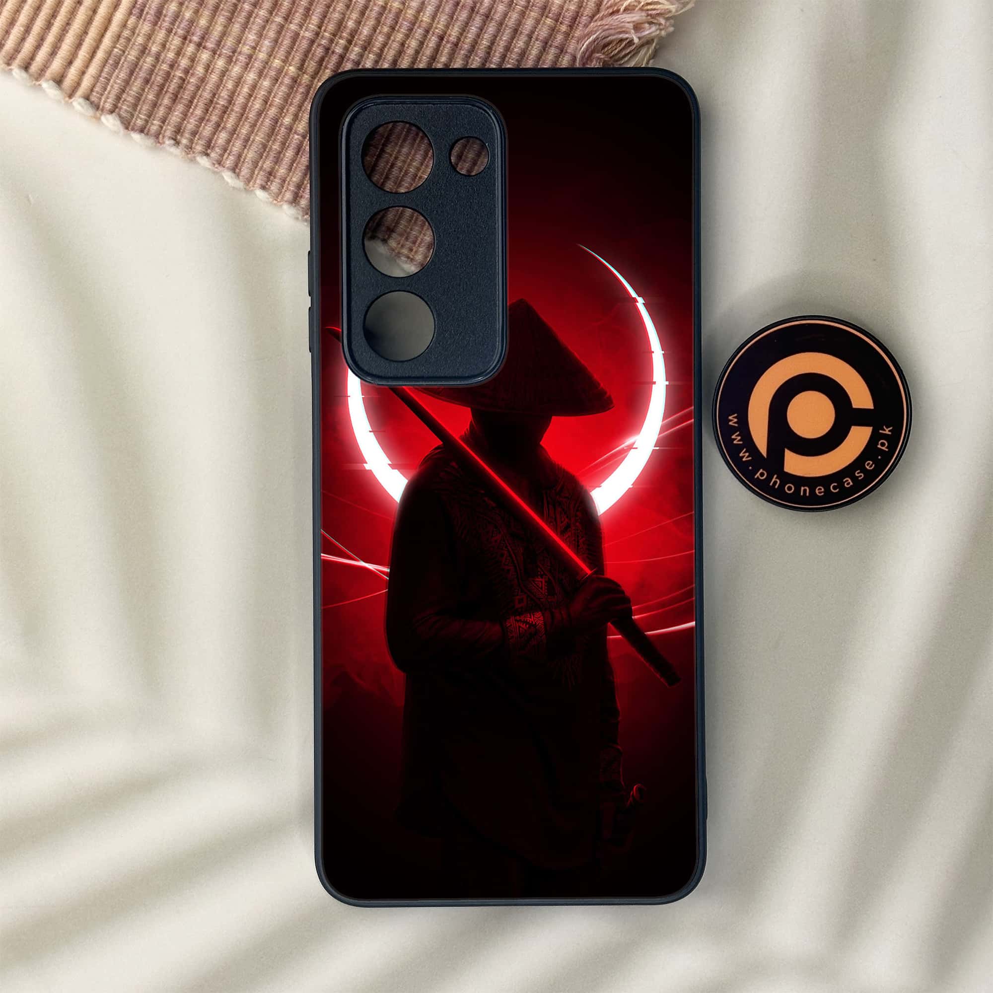 Oppo A5 2025 - Ninja Series - Premium Metal Printed soft Bumper shock Proof Case