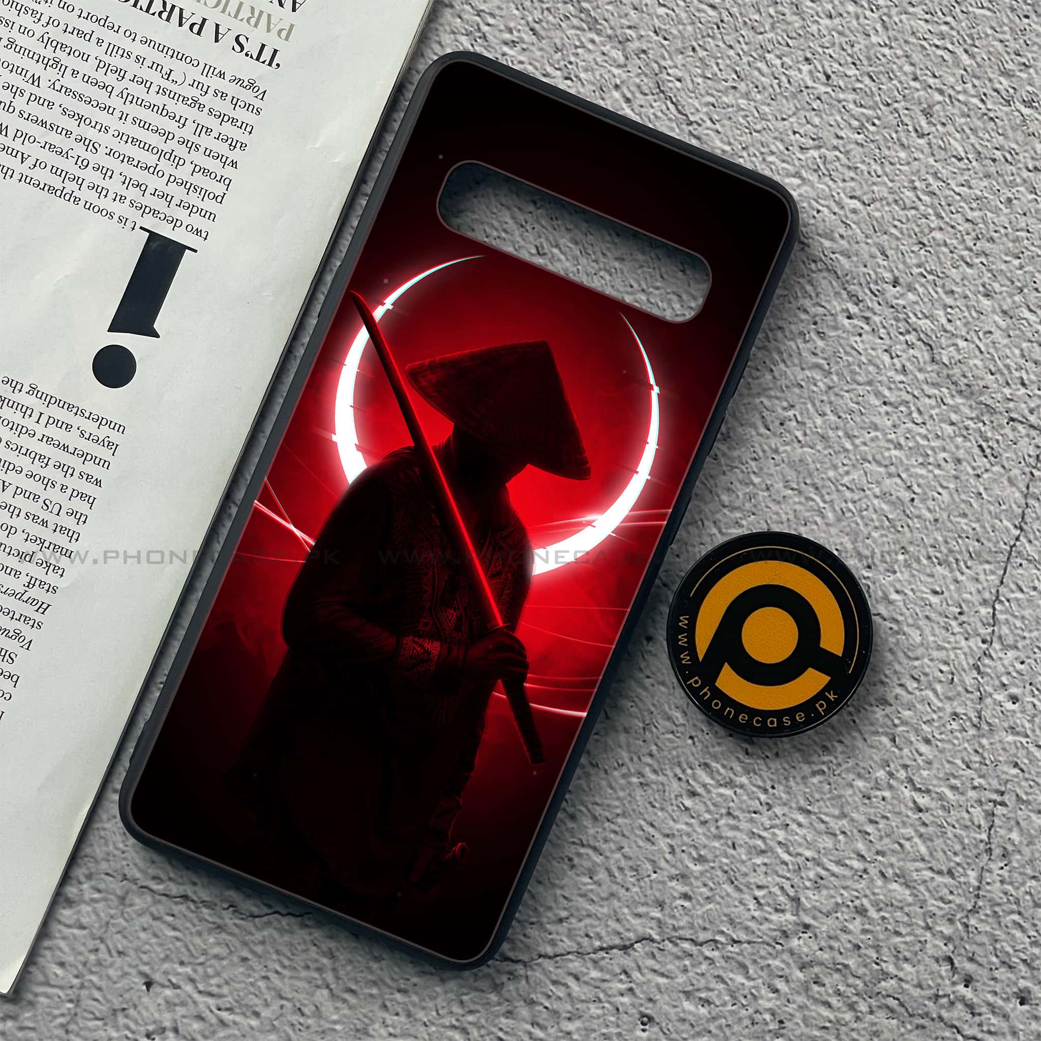 Samsung Galaxy S10 5G - Ninja Series - Premium Printed Glass soft Bumper shock Proof Case