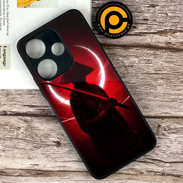 Xiaomi Redmi 13 - Ninja Design 7 - Premium Printed Glass soft Bumper shock Proof Case CS-41728