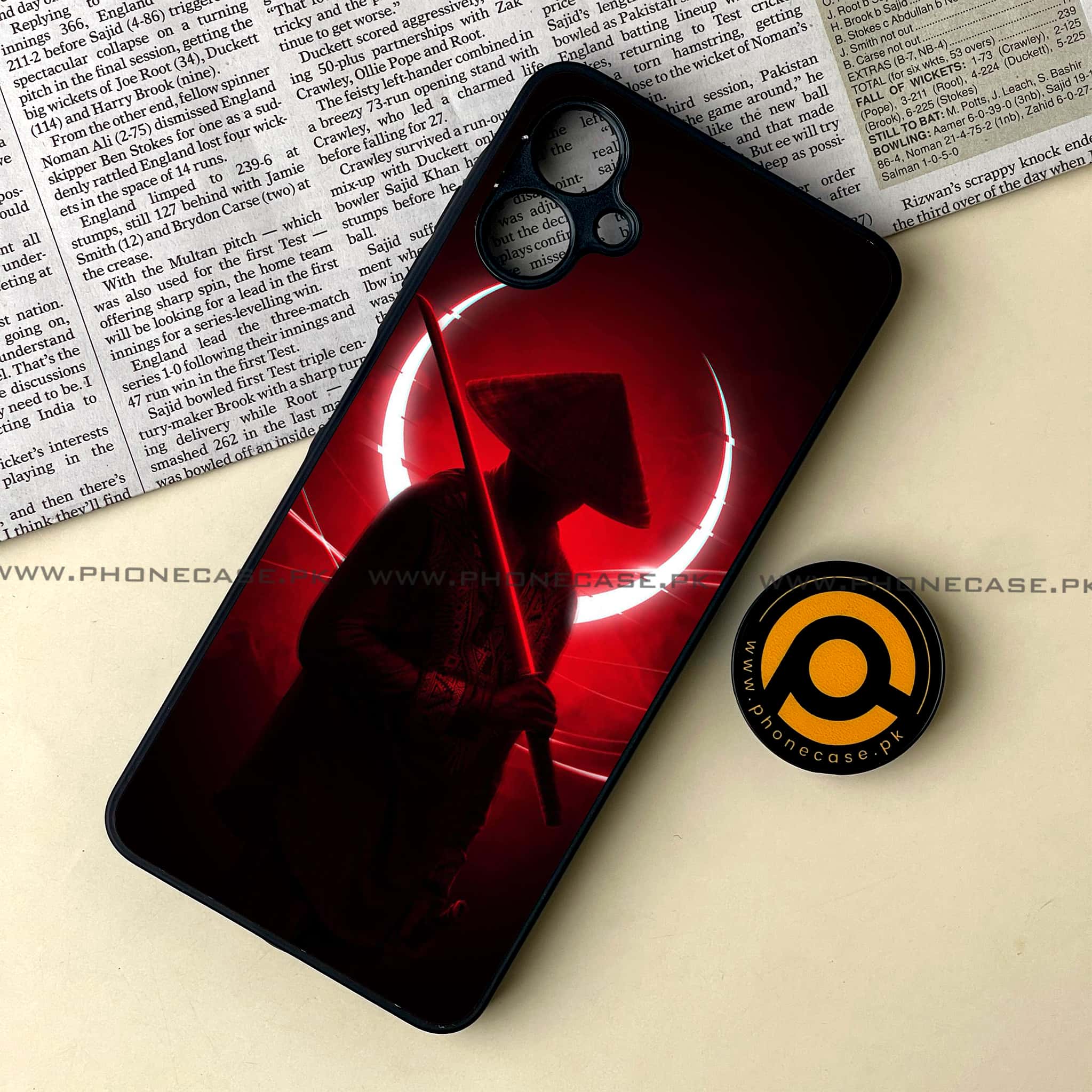 Samsung Galaxy A06  - Ninja Series - Premium Metal Printed soft Bumper shock Proof Case