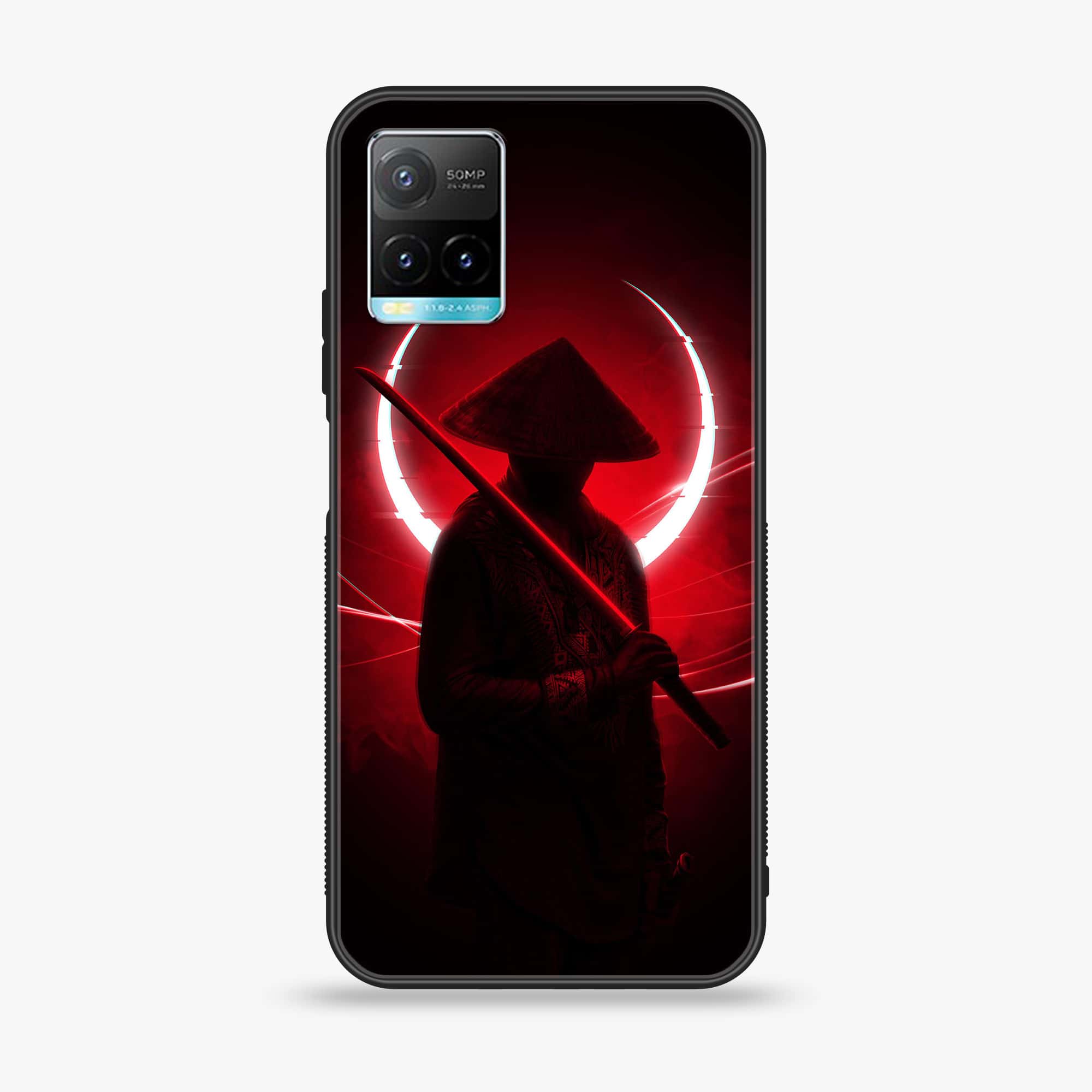 Vivo Y33T - Ninja Series - Premium Printed Glass soft Bumper shock Proof Case