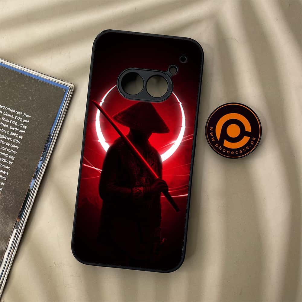 Nothing Phone (2a) - Ninja Series - Premium Metal Printed soft Bumper Shock Proof Case