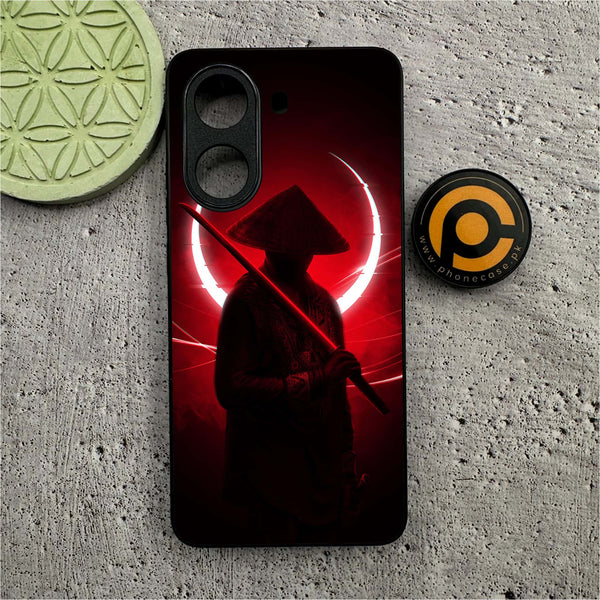 Xiaomi Redmi Turbo 4 - Ninja Design 4 - Premium Metal Printed soft Bumper shock Proof Case CS-40776