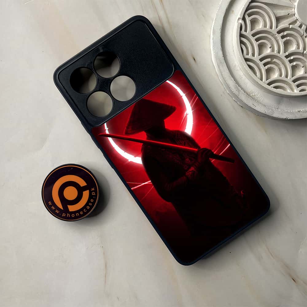 Xiaomi Poco F6 Pro - Ninja Series - Premium Metal Printed soft Bumper shock Proof Case