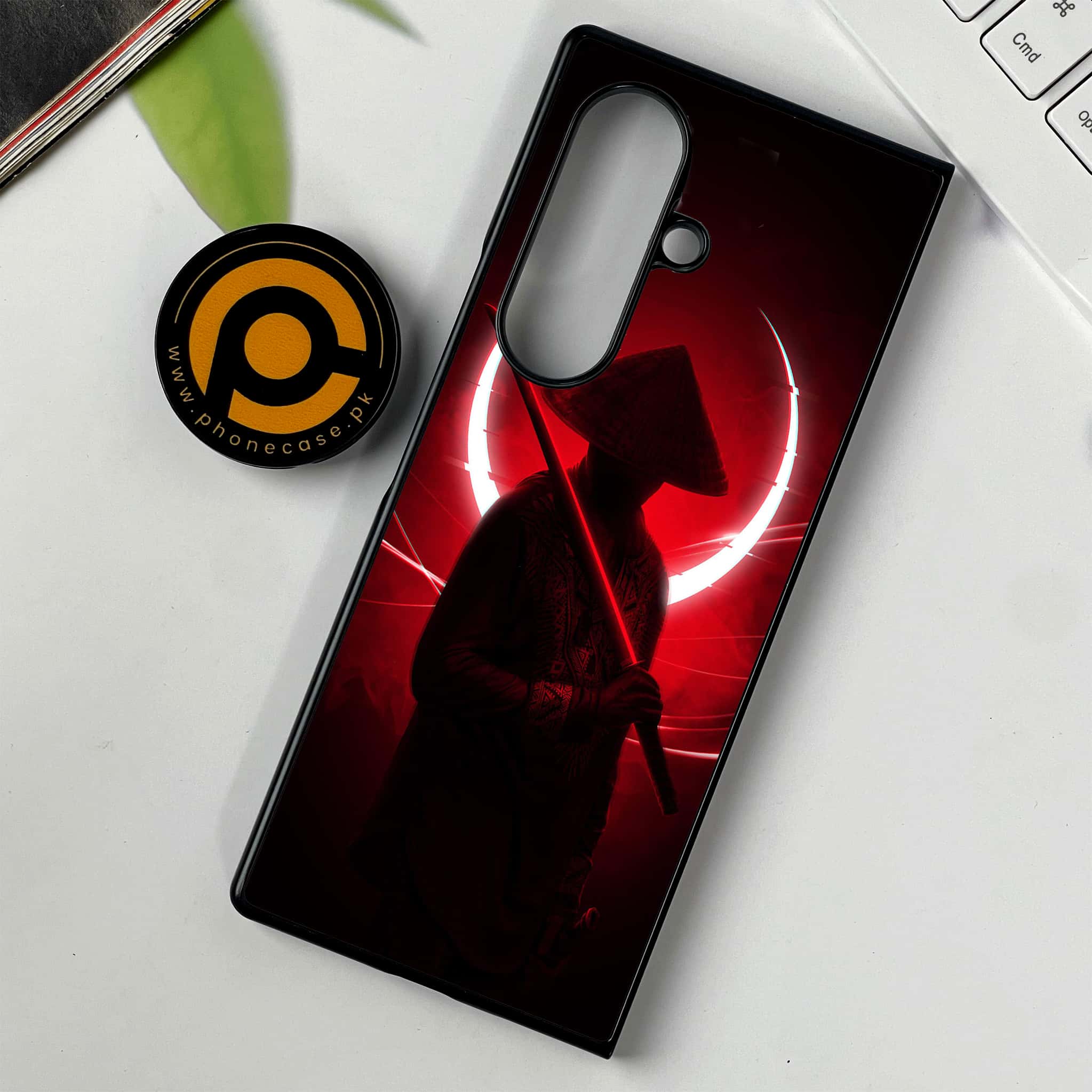 Samsung Galaxy Z Fold 7 - Ninja Series - Premium Metal Printed soft Bumper shock Proof Case