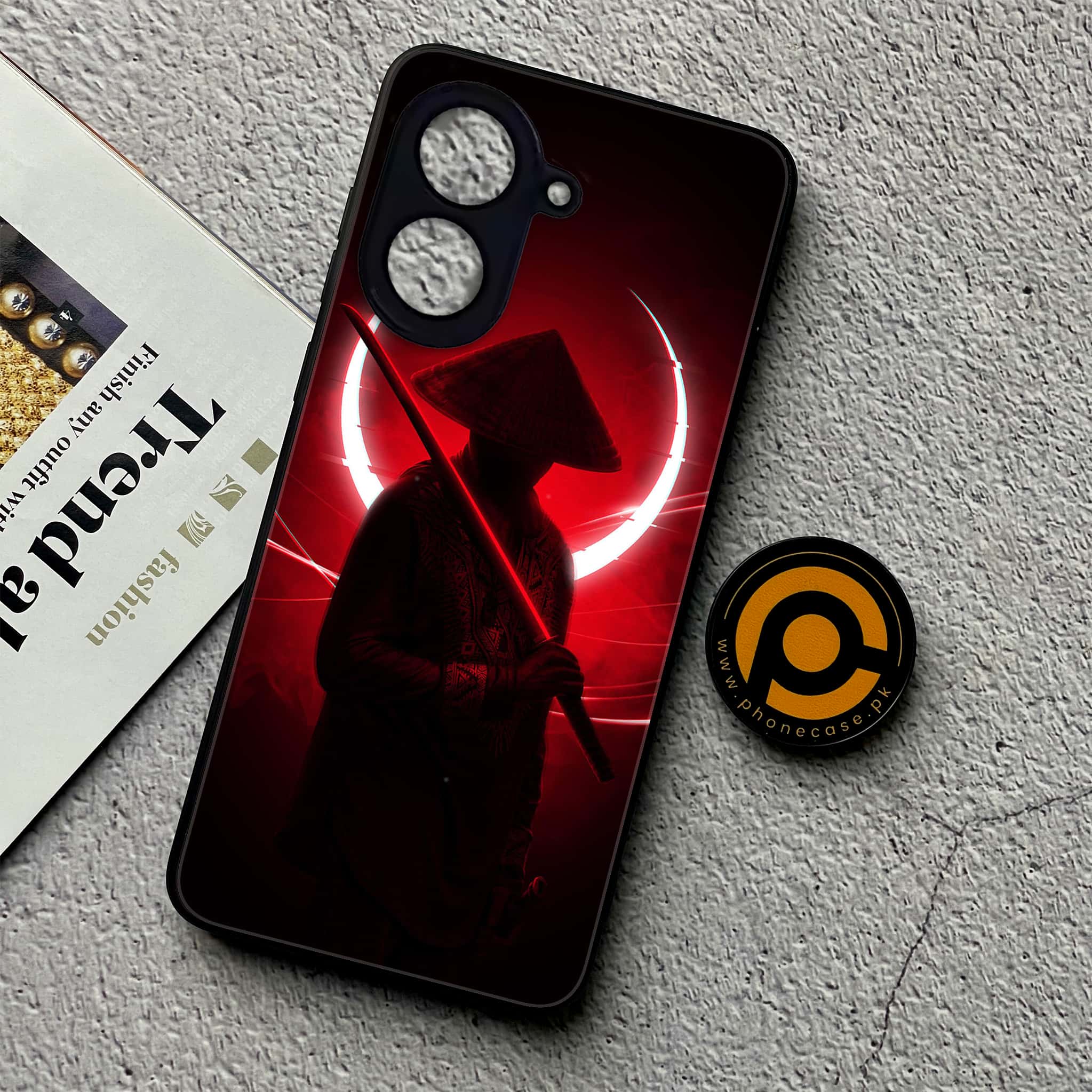 Xiaomi Redmi A5 - Ninja Series - Premium Metal Printed soft Bumper shock Proof Case