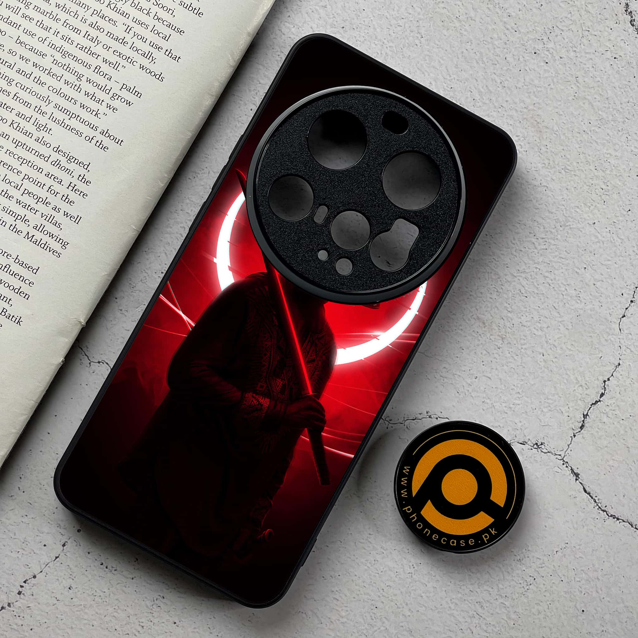 Xiaomi 15 Ultra - Ninja Series - Premium Metal Printed Soft Bumper Shockproof Case