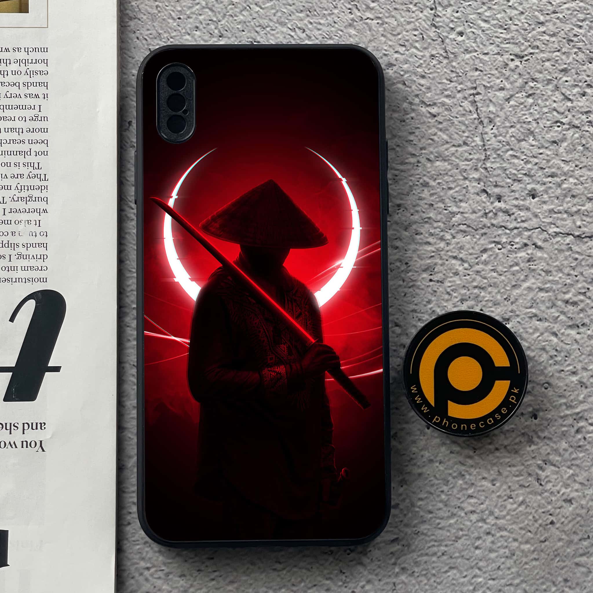 iPhone XS Max - Ninja Series - Premium Metal Printed soft Bumper shock Proof Case