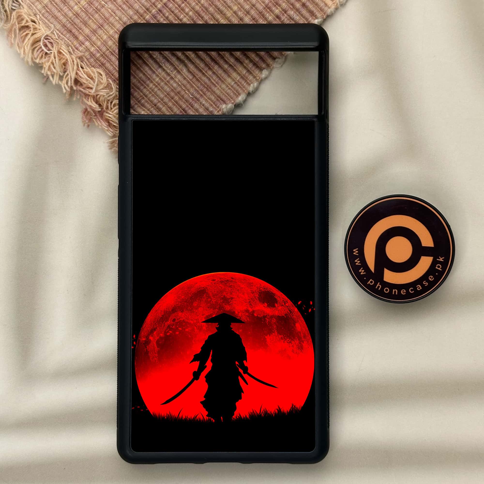 Google Pixel 6 - Ninja Series - Premium Metal Printed soft Bumper Shock Proof Case