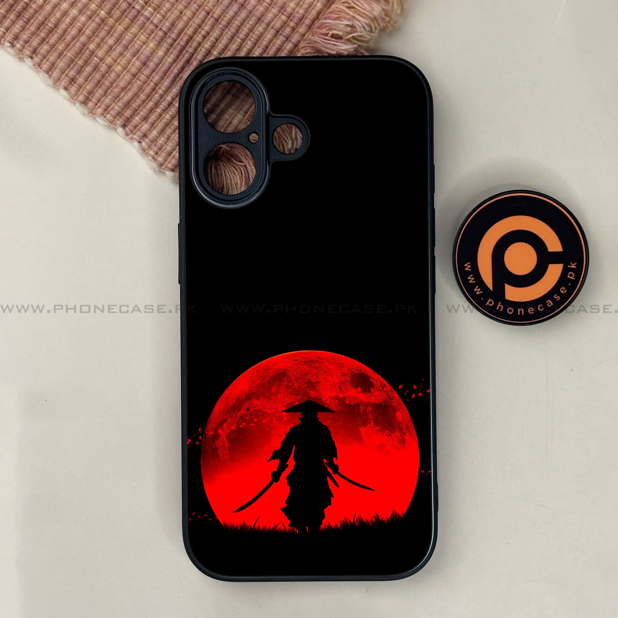 iPhone 17 - Ninja Series - Premium Printed Glass soft Bumper shock Proof Case