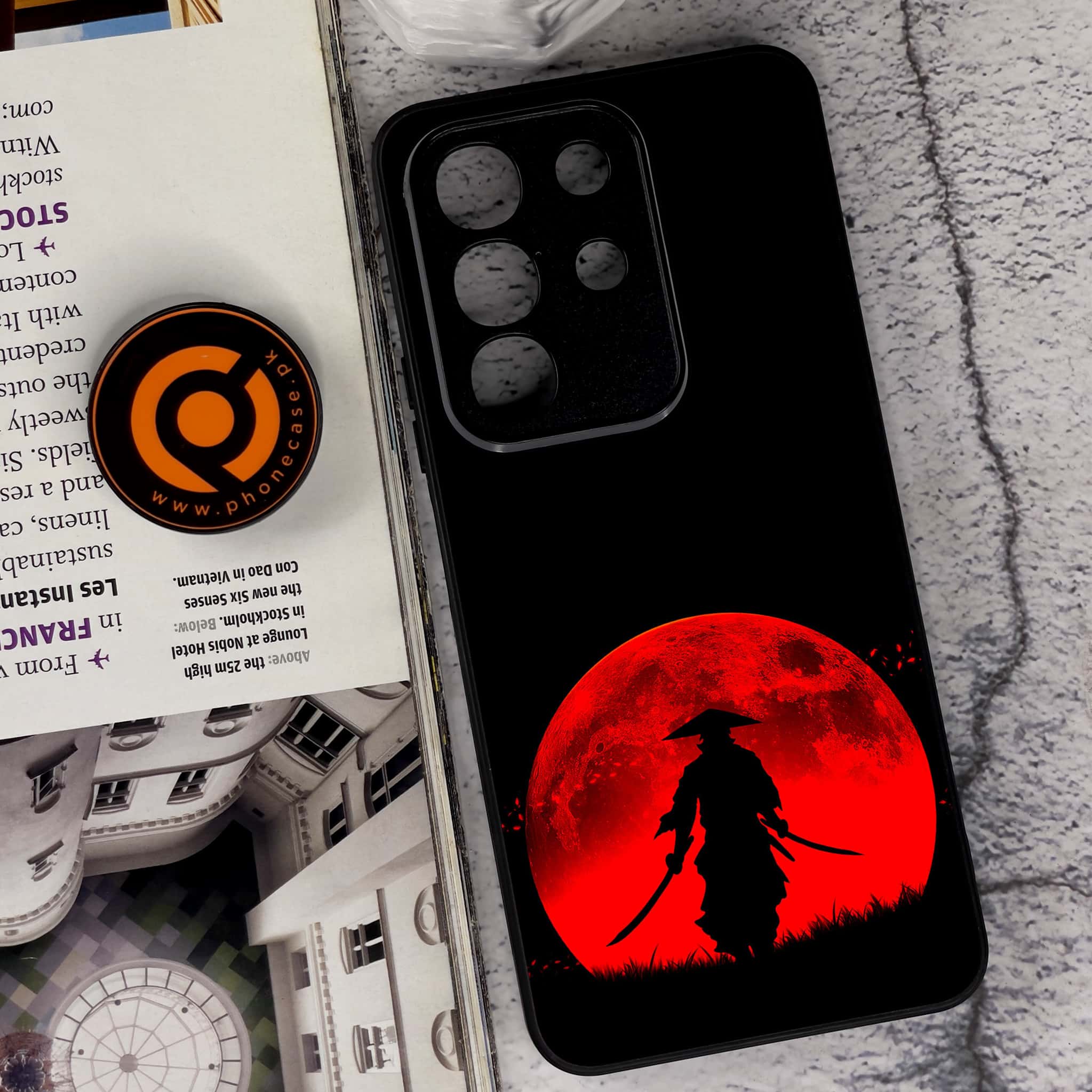 Vivo Y29 4G - Ninja Series - Premium Metal Printed soft Bumper Shock Proof Case