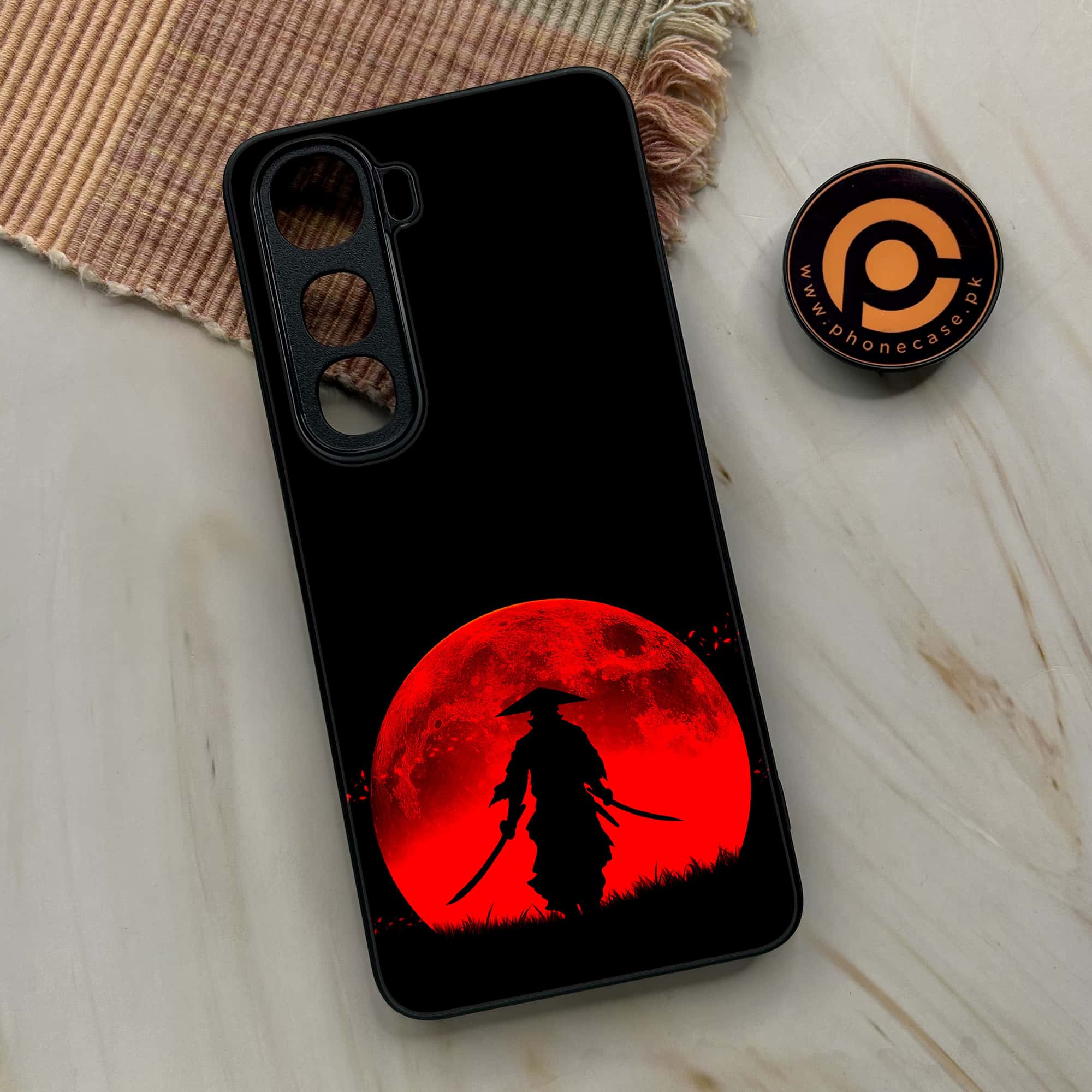 Vivo Y400 - Ninja Series - Premium Metal Printed soft Bumper shock Proof Case
