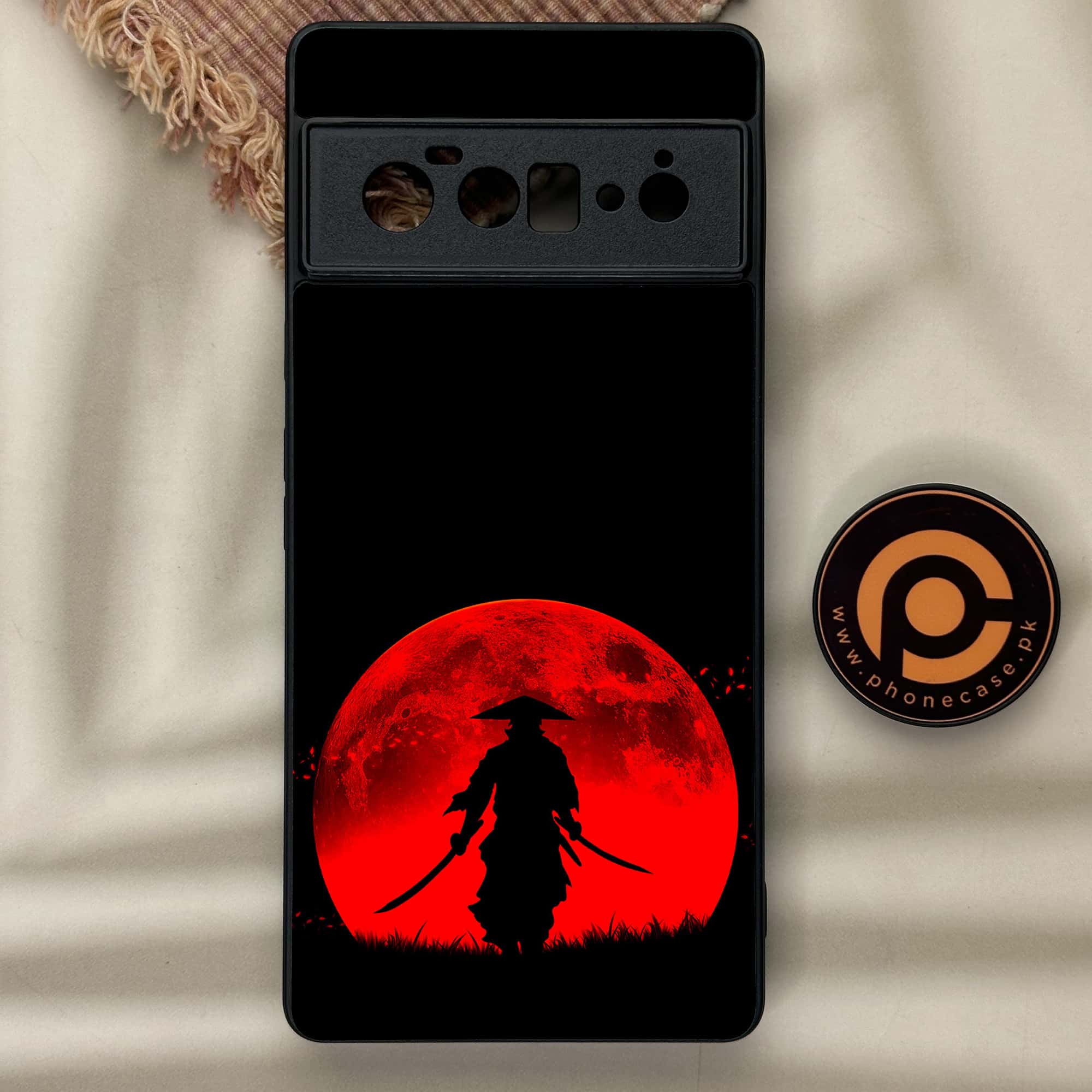 Google Pixel 6 Pro-Ninja Series - Premium Metal Printed soft Bumper Shock Proof Case