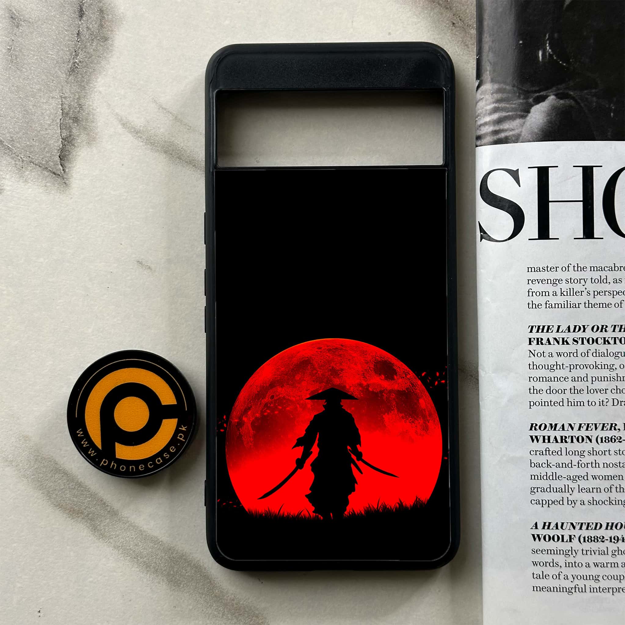 Google Pixel 8a - Ninja Series - Premium Printed soft Bumper Shock Proof Case