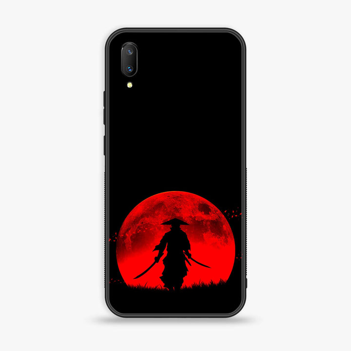 Vivo V11 - Ninja Design 8 - Premium Printed Glass soft Bumper shock Proof Case CS-39708