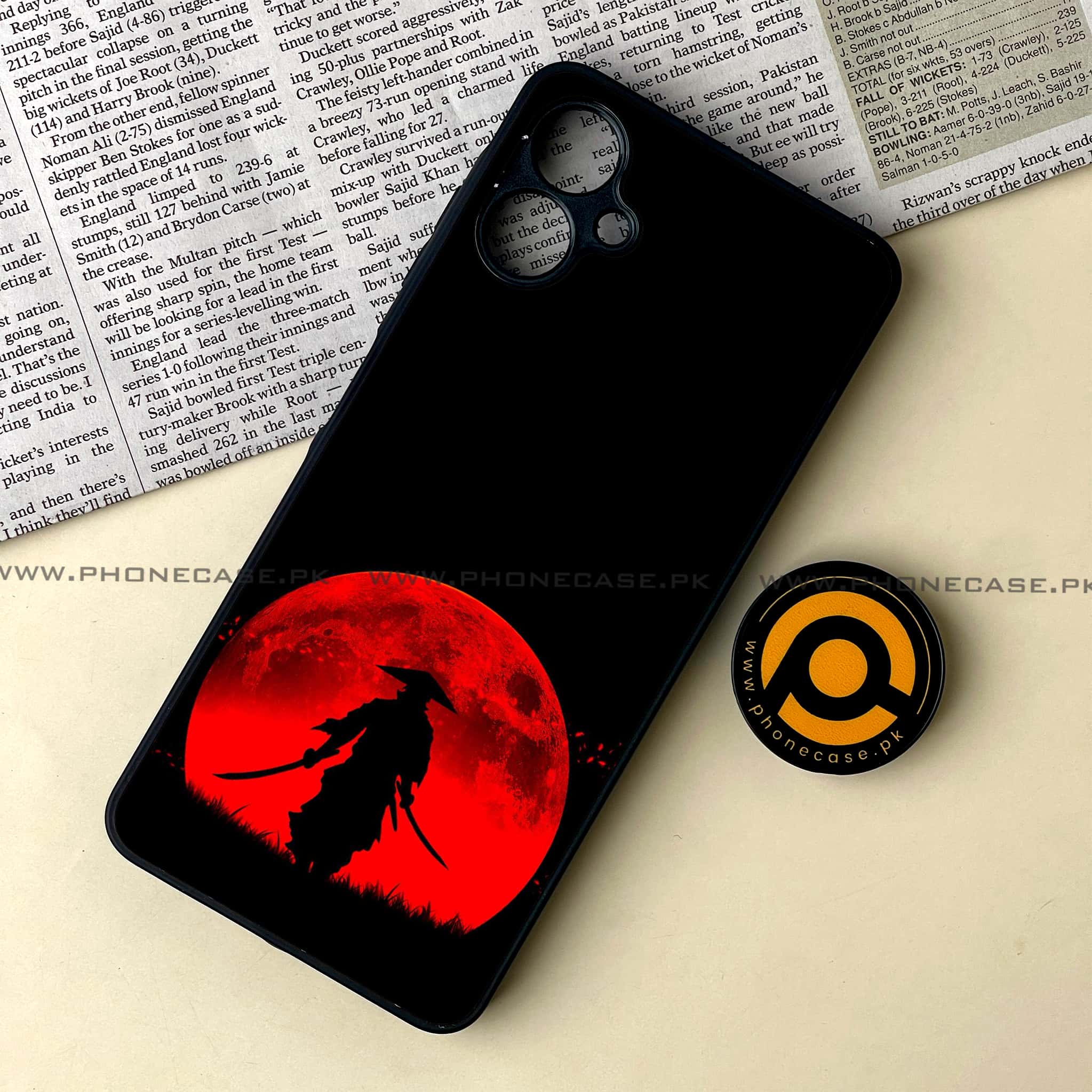 Samsung Galaxy A06  - Ninja Series - Premium Metal Printed soft Bumper shock Proof Case
