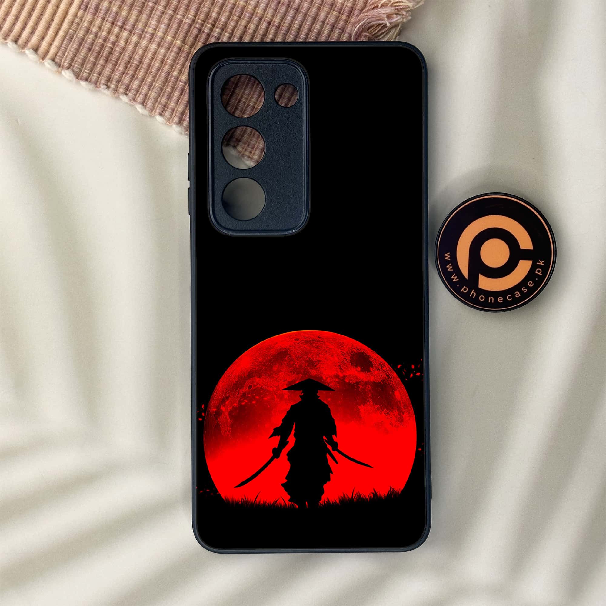 Oppo A5 2025 - Ninja Series - Premium Metal Printed soft Bumper shock Proof Case