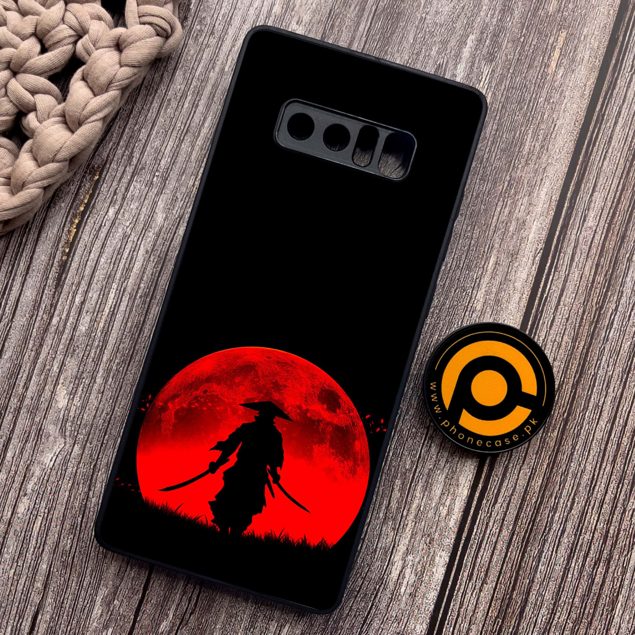 Samsung Galaxy Note 8 Ninja Series Premium Metal Printed soft Bumper shock Proof Case