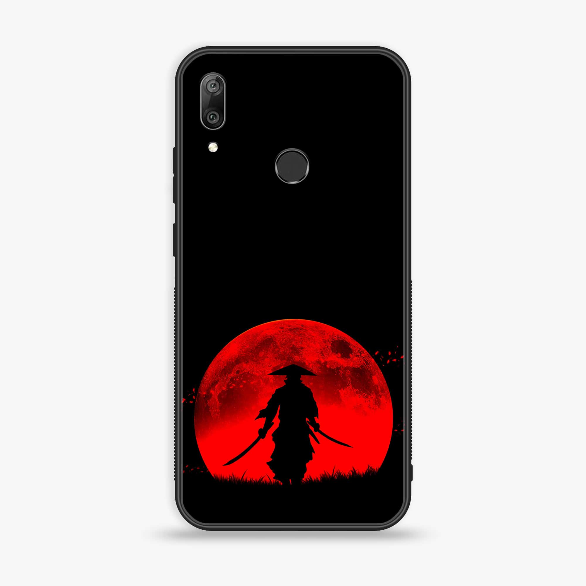 Huawei Y7 Prime (2019) - Ninja Series - Premium Printed Glass soft Bumper shock Proof Case