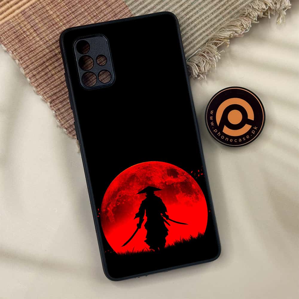 Samsung Galaxy A71 -  Ninja Series - Premium Metal Printed soft Bumper shock Proof Case