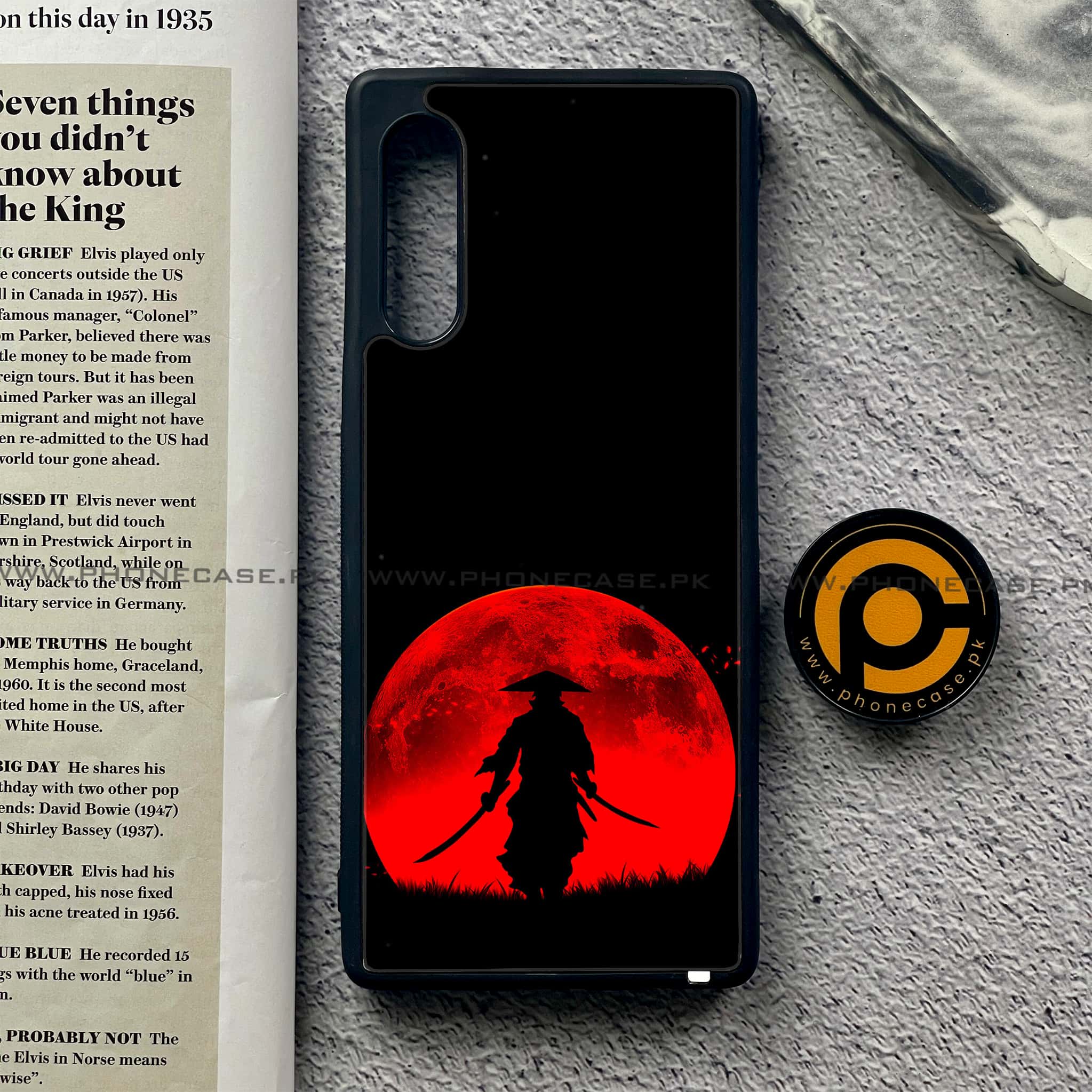 LG Velvet - Ninja Series - Premium Printed Glass soft Bumper shock Proof Case