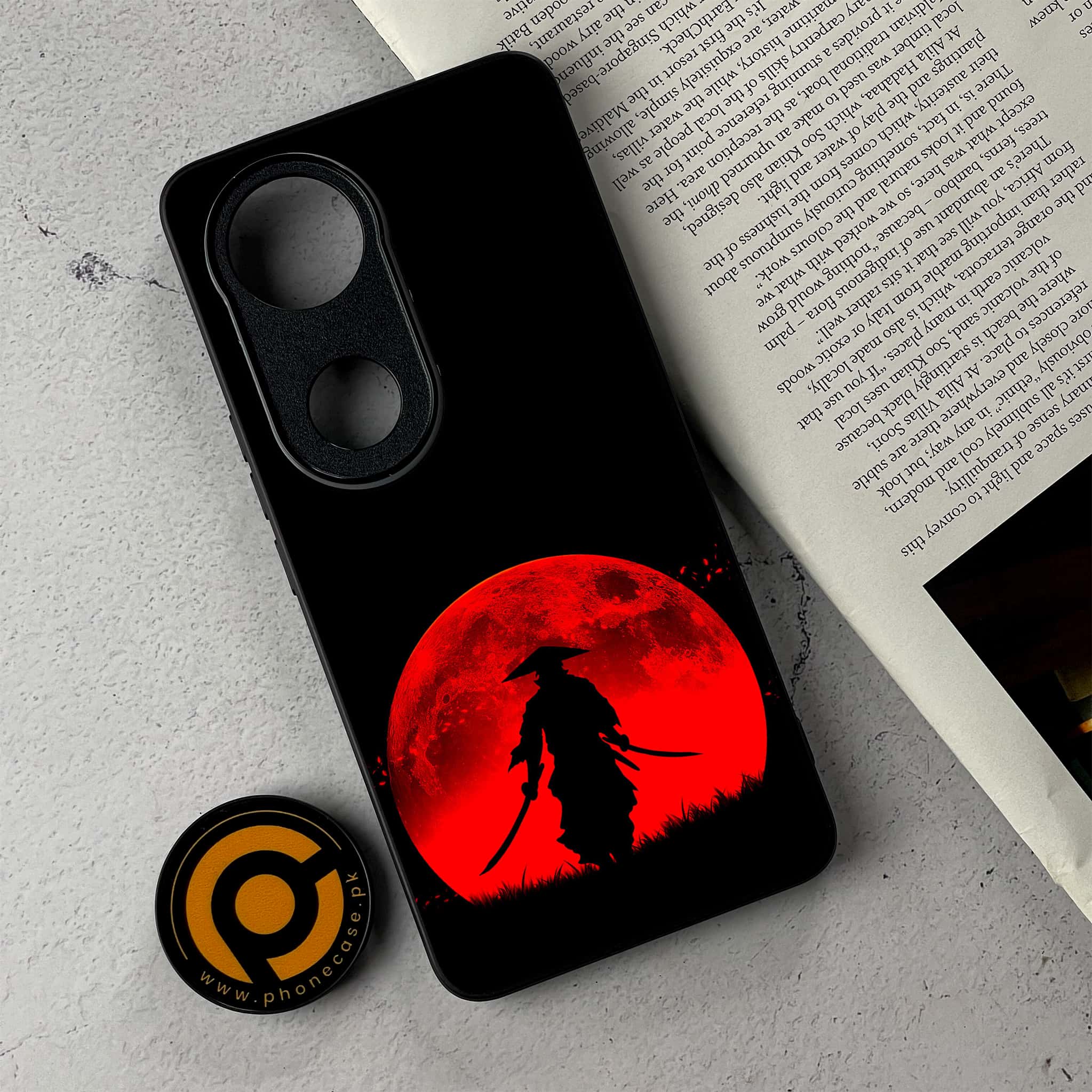 Vivo V50 -  Ninja Series  - Premium Metal Printed Soft Bumper Shockproof Case
