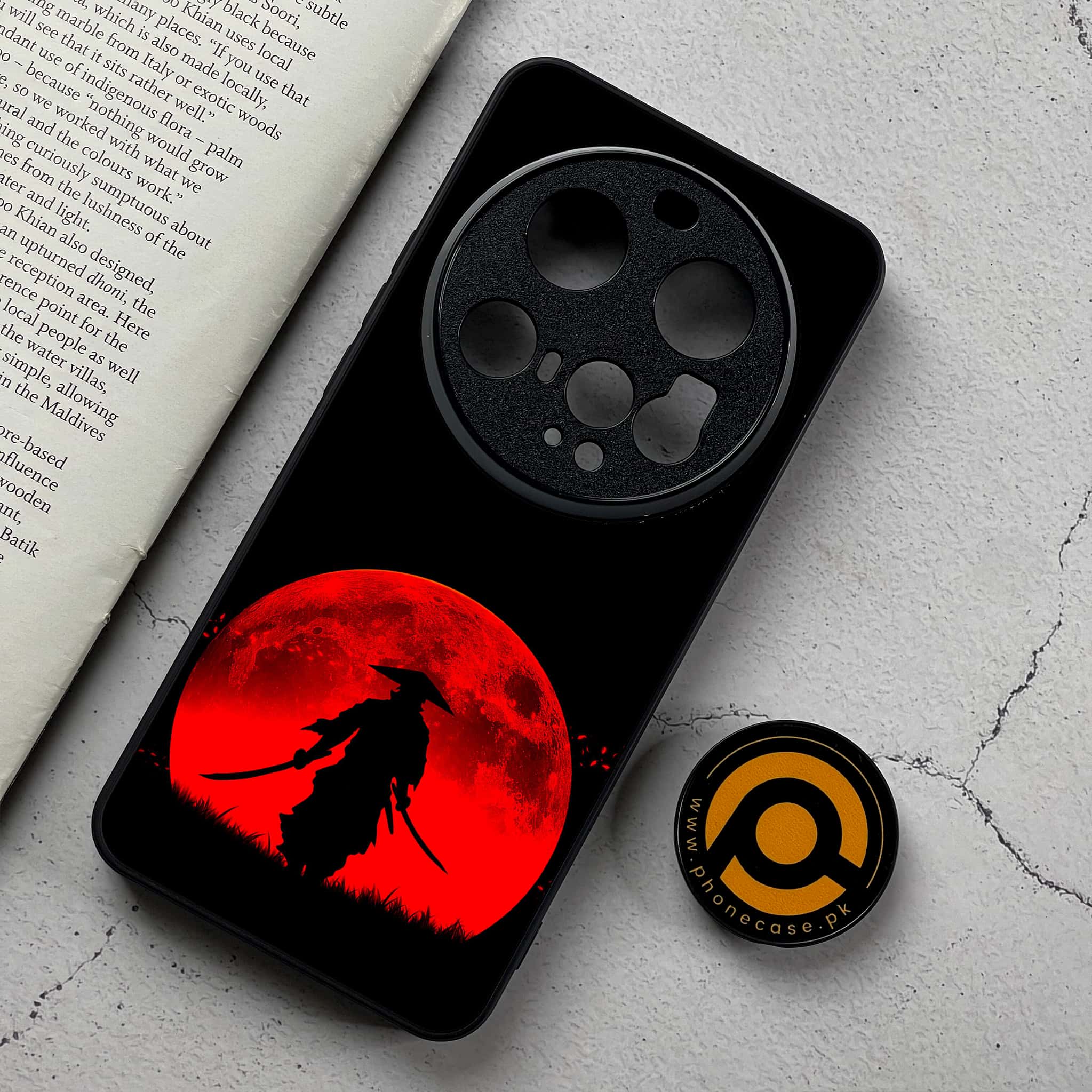 Xiaomi 15 Ultra - Ninja Series - Premium Metal Printed Soft Bumper Shockproof Case