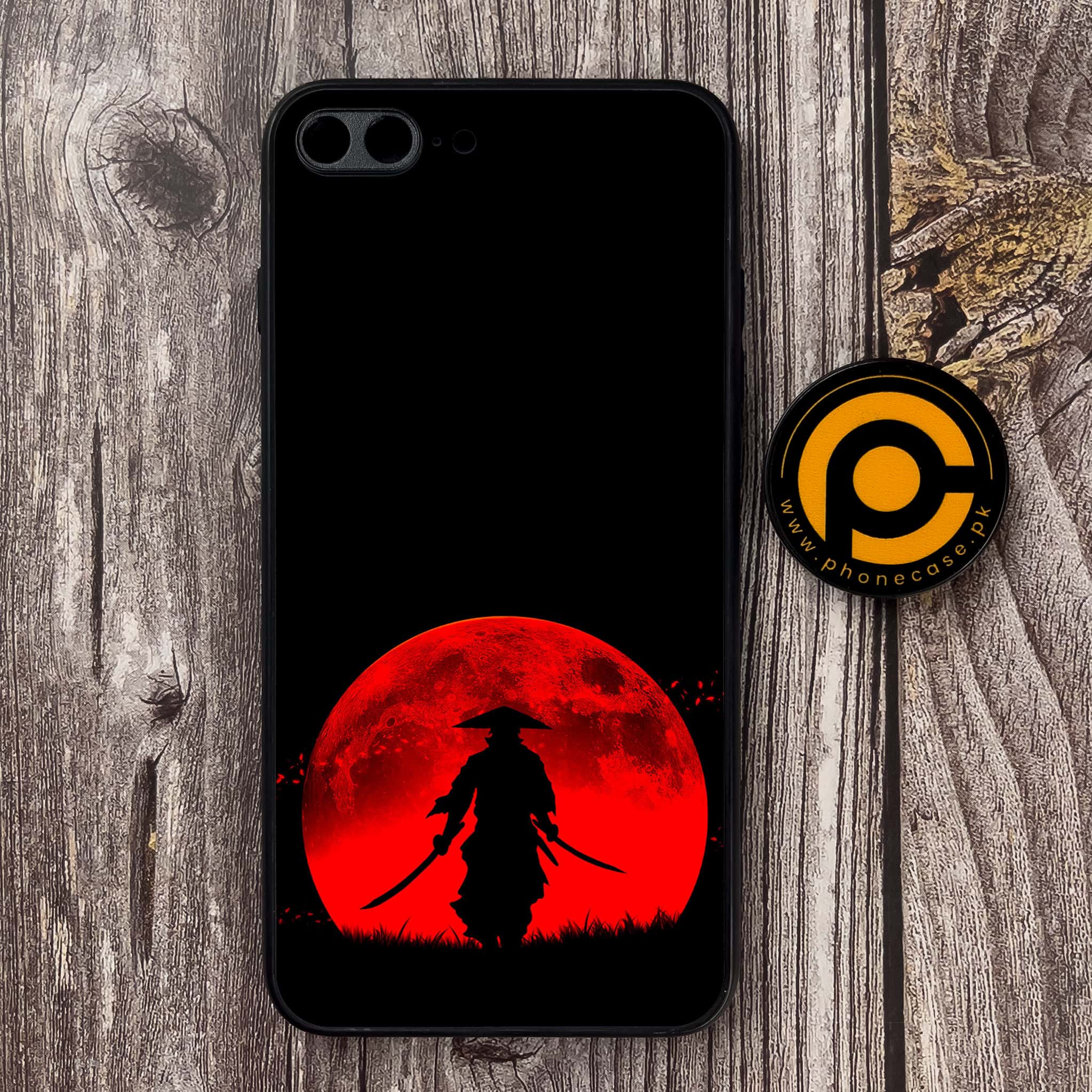 iPhone 7 Plus  - Ninja Series - Premium Metal Printed soft Bumper shock Proof Case