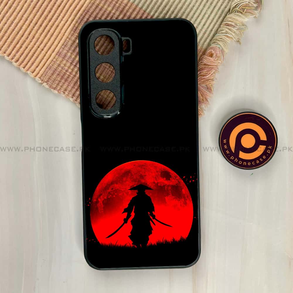 Infinix Hot 60i - Ninja Series - Premium Metal Printed soft Bumper shock Proof Case