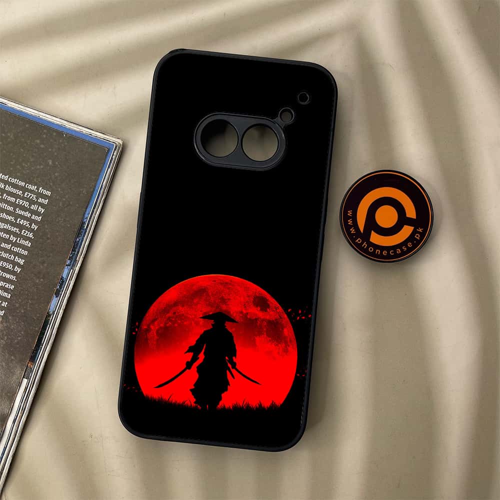 Nothing Phone (2a) - Ninja Series - Premium Metal Printed soft Bumper Shock Proof Case