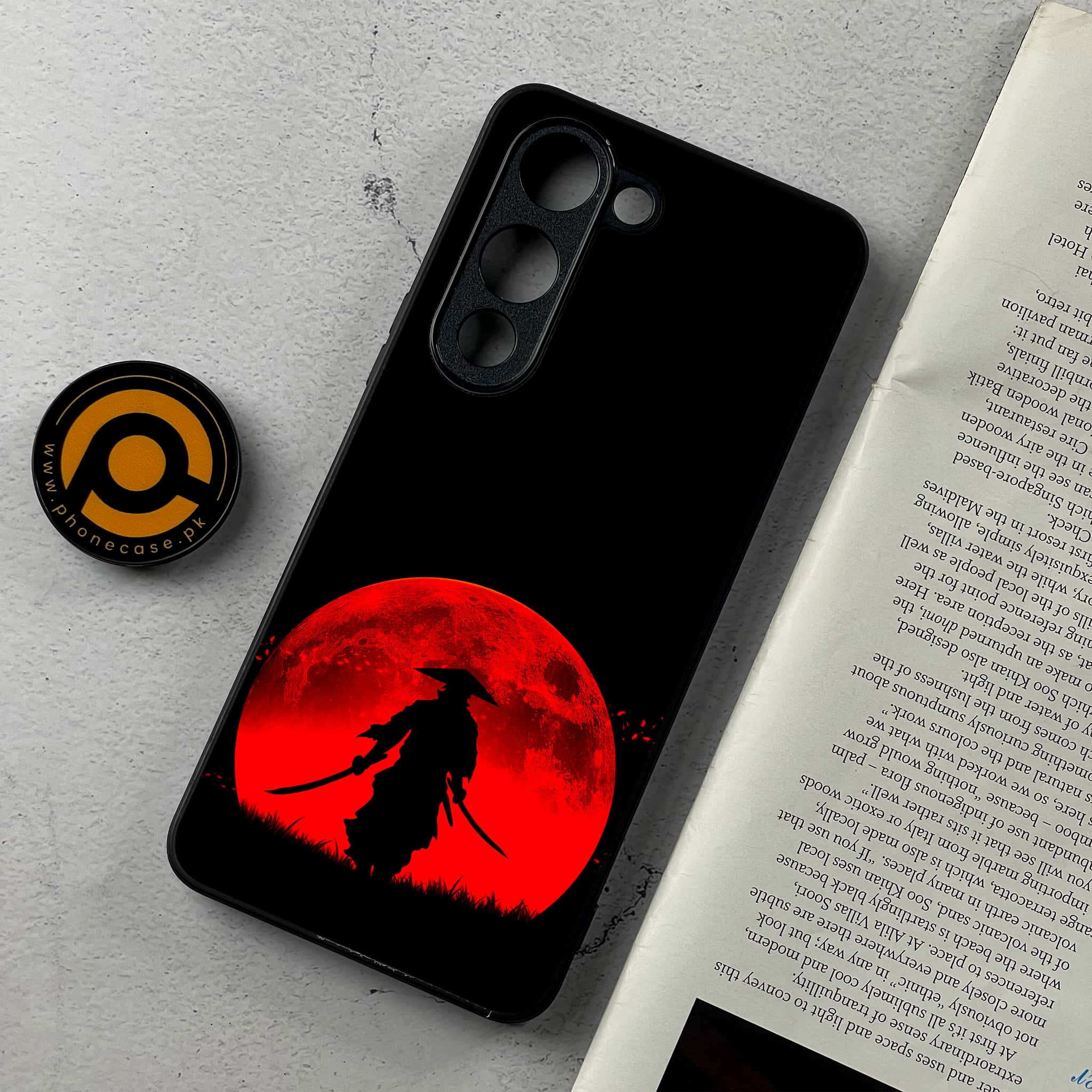Vivo Y04 - Ninja Series - Premium Metal Printed Soft Bumper Shockproof Case