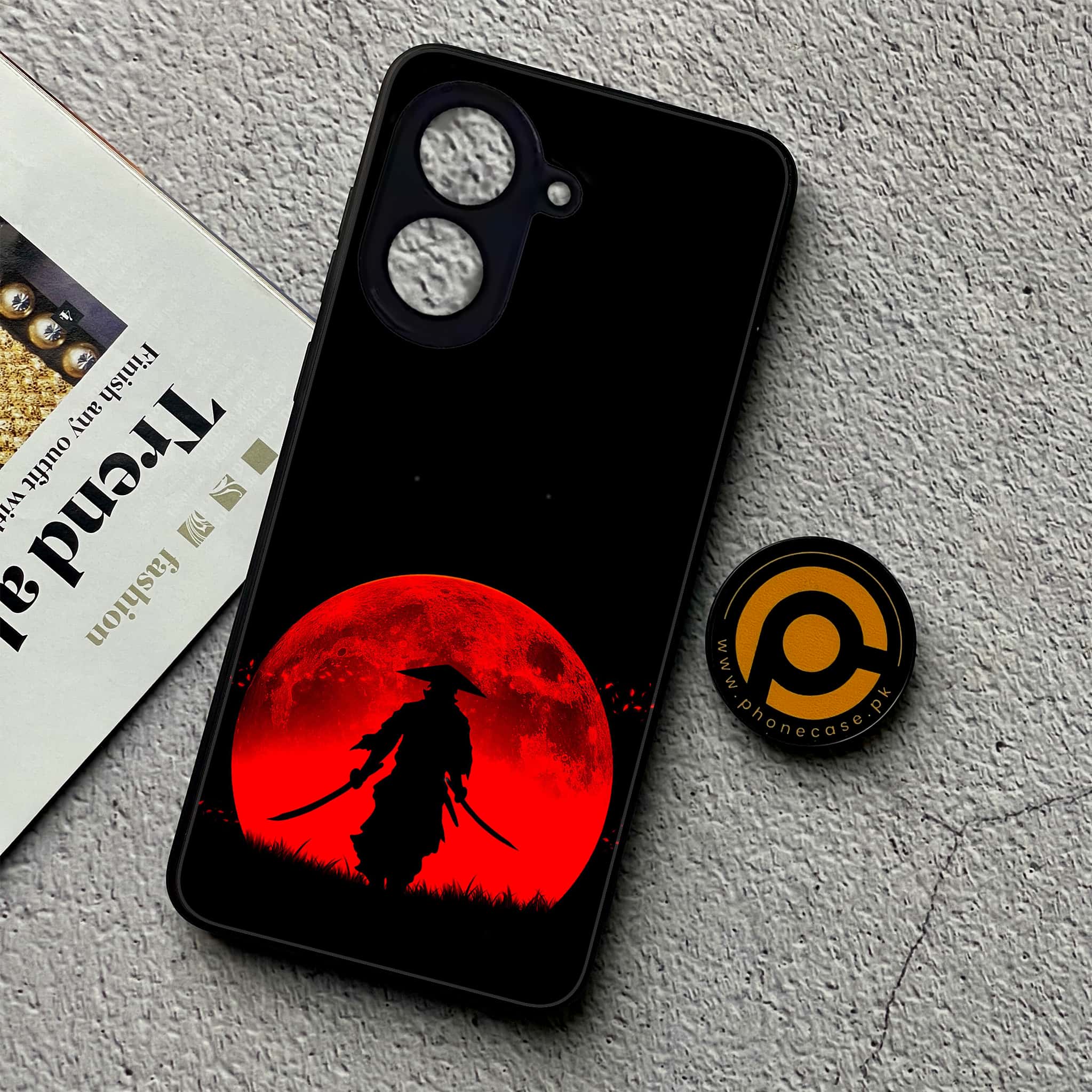 Xiaomi Redmi A5 - Ninja Series - Premium Metal Printed soft Bumper shock Proof Case