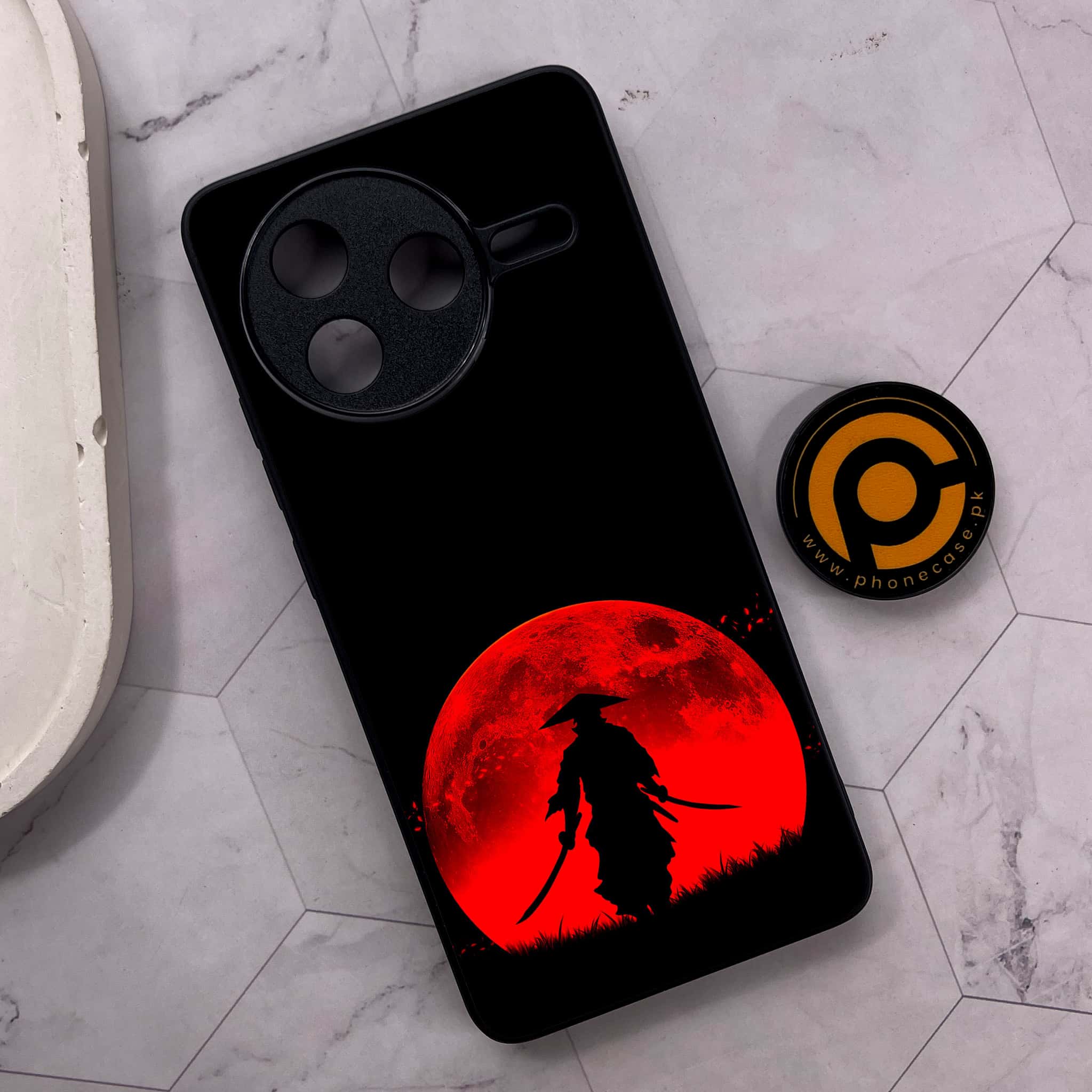 Xiaomi Poco F7 Pro 5G - Ninja Series - Premium Metal Printed soft Bumper shock Proof Case