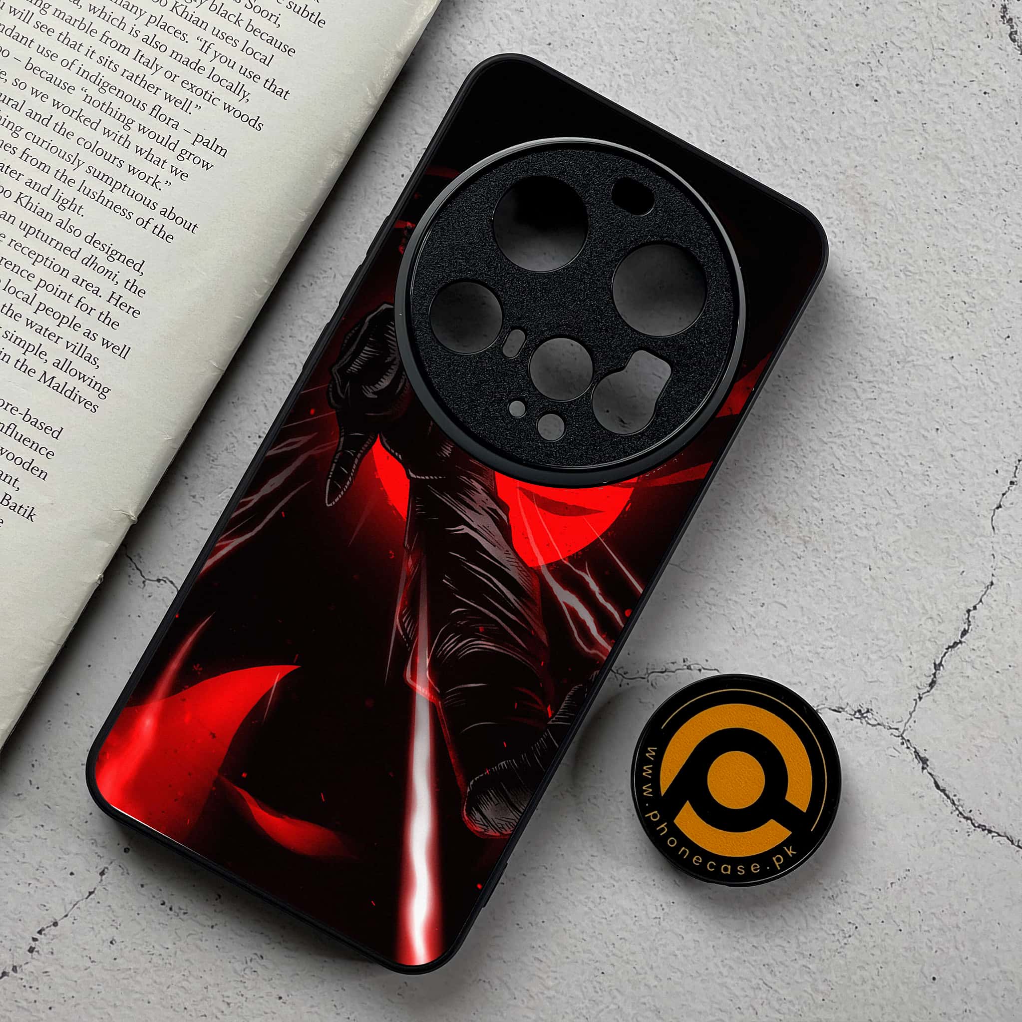 Xiaomi 15 Ultra - Ninja Series - Premium Metal Printed Soft Bumper Shockproof Case